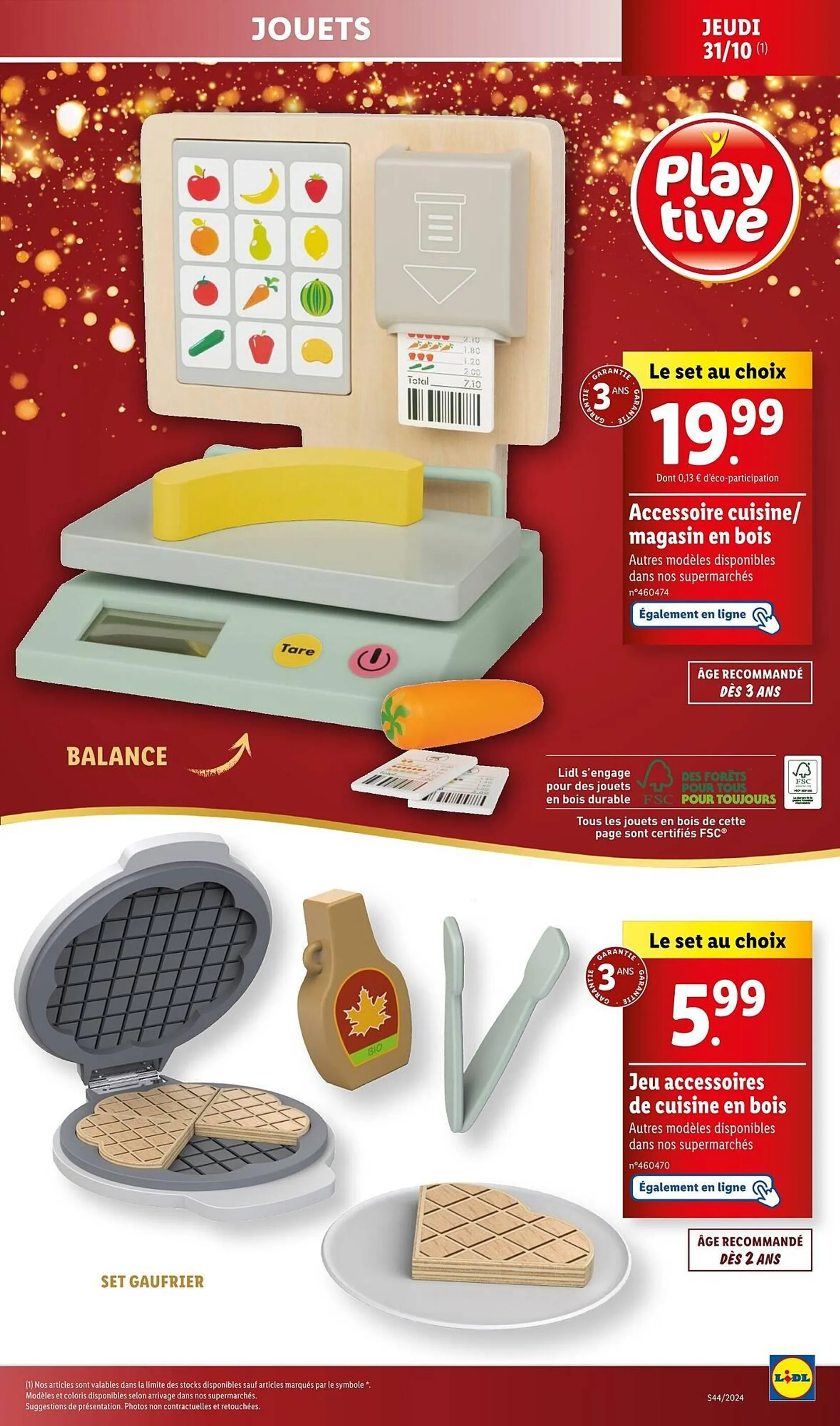 Catalogue Lidl du 28 octobre au 31 octobre 2024 - Catalogue page 35