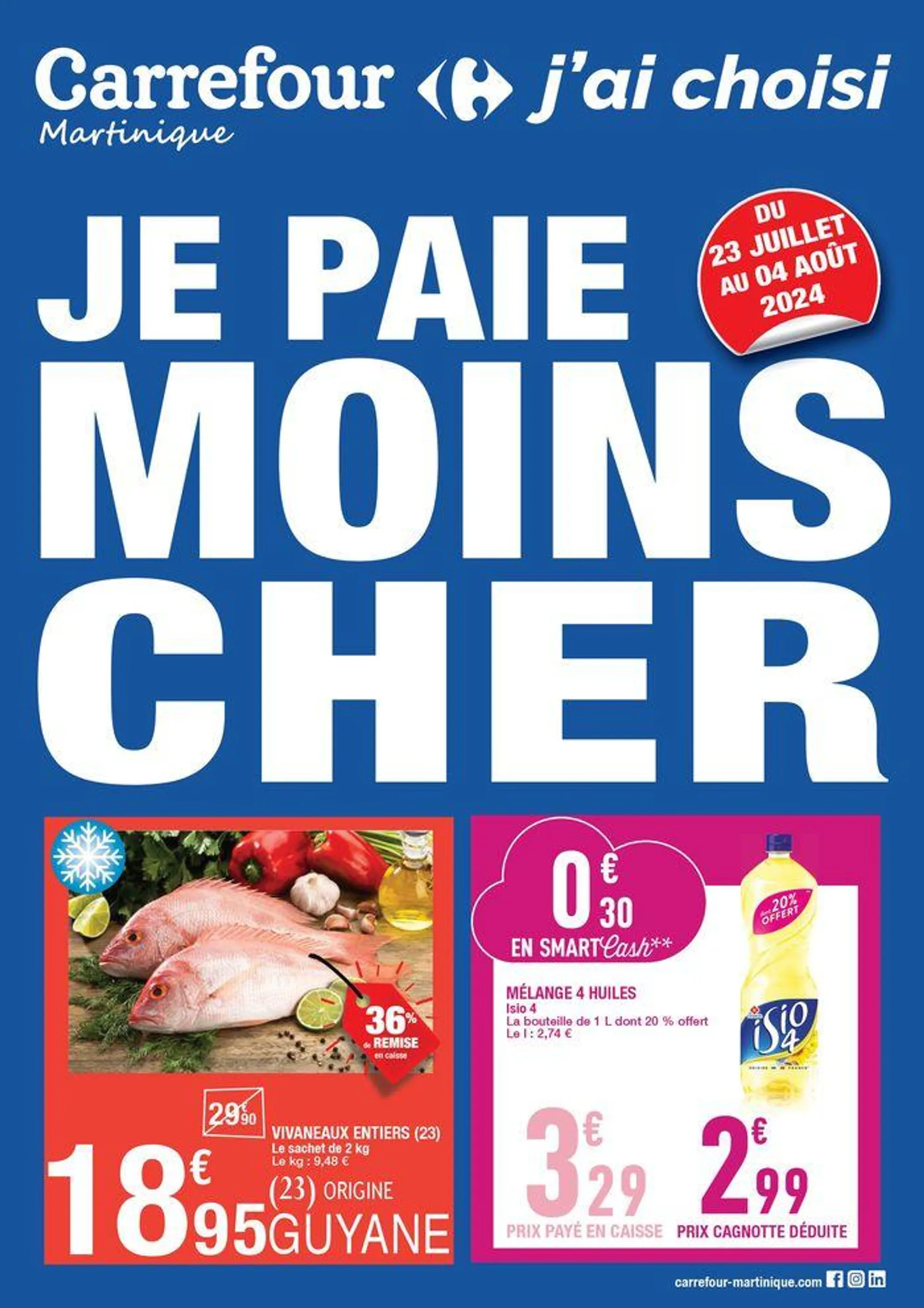 Carrefour SURGELES & FETE DE LA MER - Les JO de Paris - 1