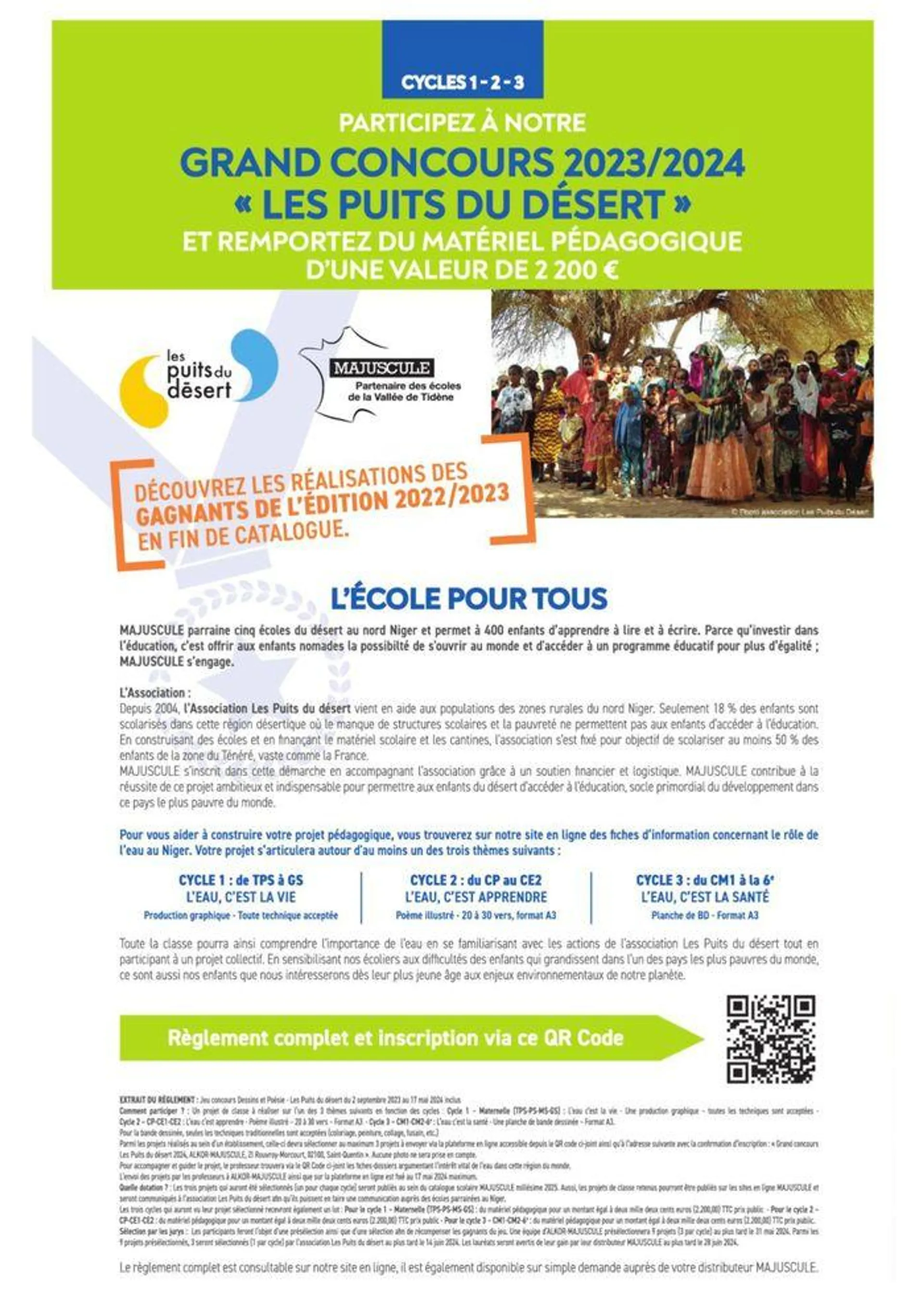 Education & Loisirs 2024 du 4 mars au 31 décembre 2024 - Catalogue page 3