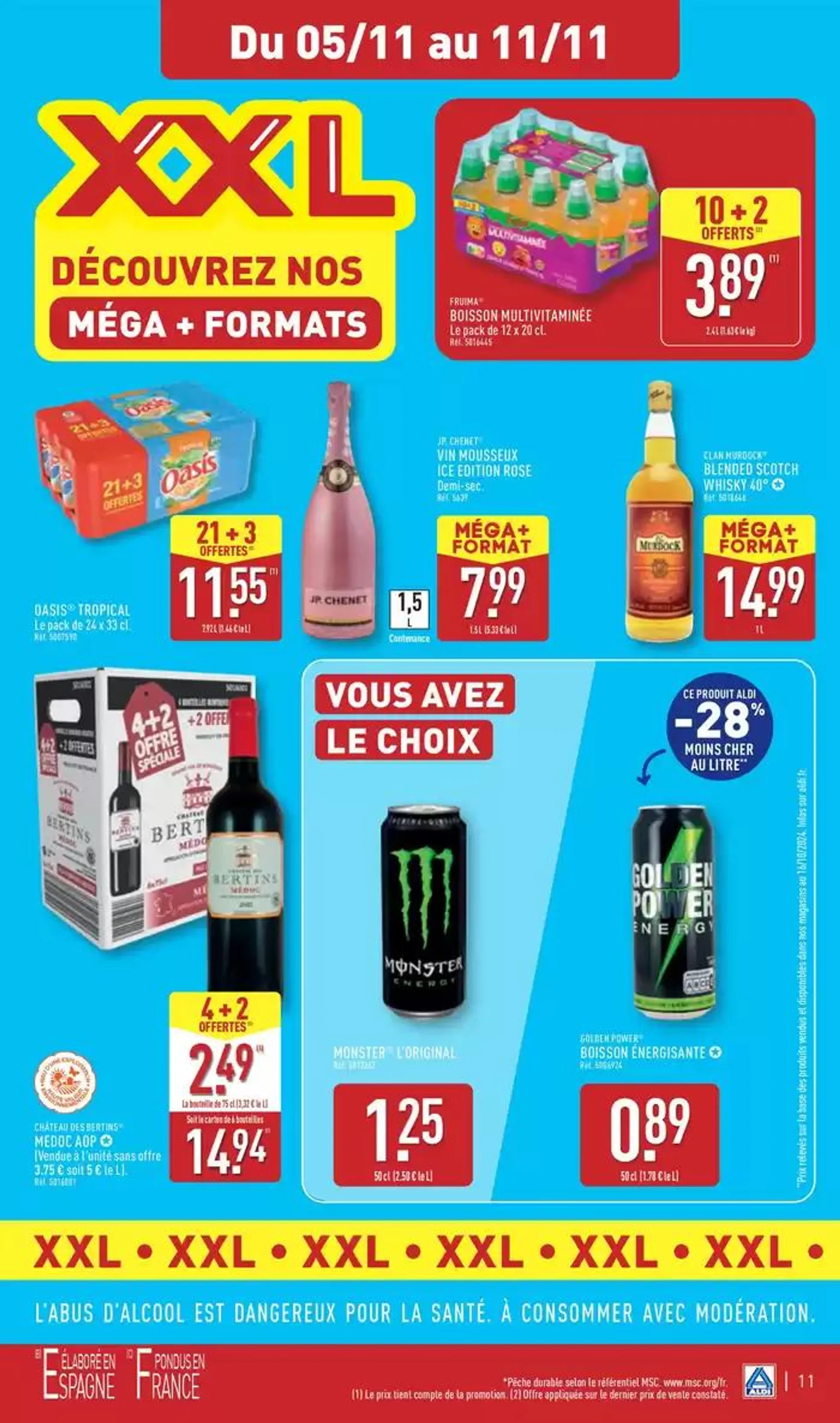 XXL découvrez nos méga + formats du 5 novembre au 11 novembre 2024 - Catalogue page 13