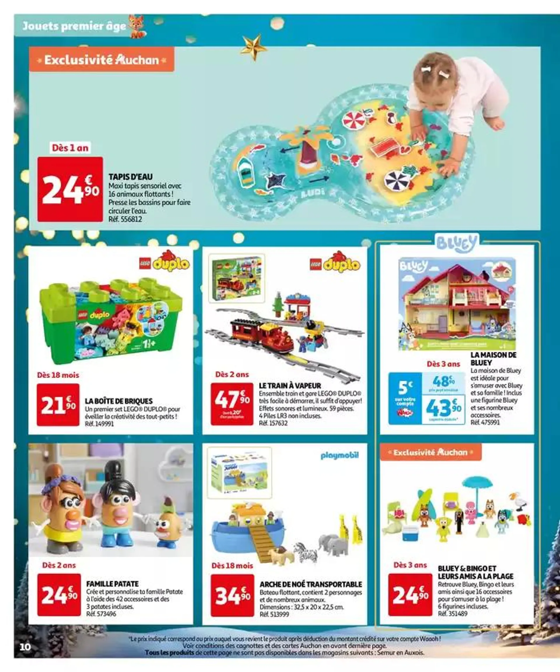 Réveillons Noël, un max de promos pour les fêtes du 11 octobre au 6 décembre 2024 - Catalogue page 10