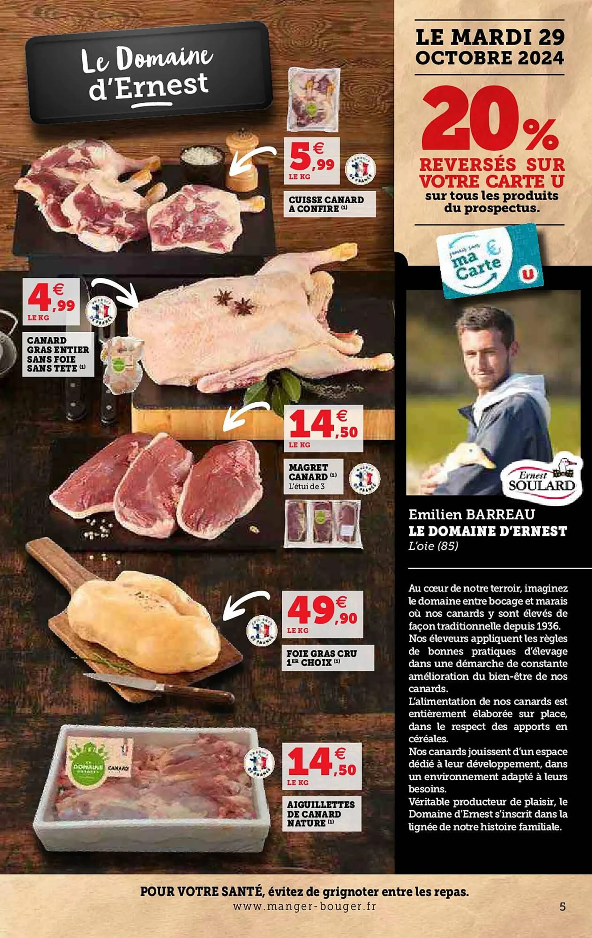 Catalogue Super U du 22 octobre au 3 novembre 2024 - Catalogue page 5