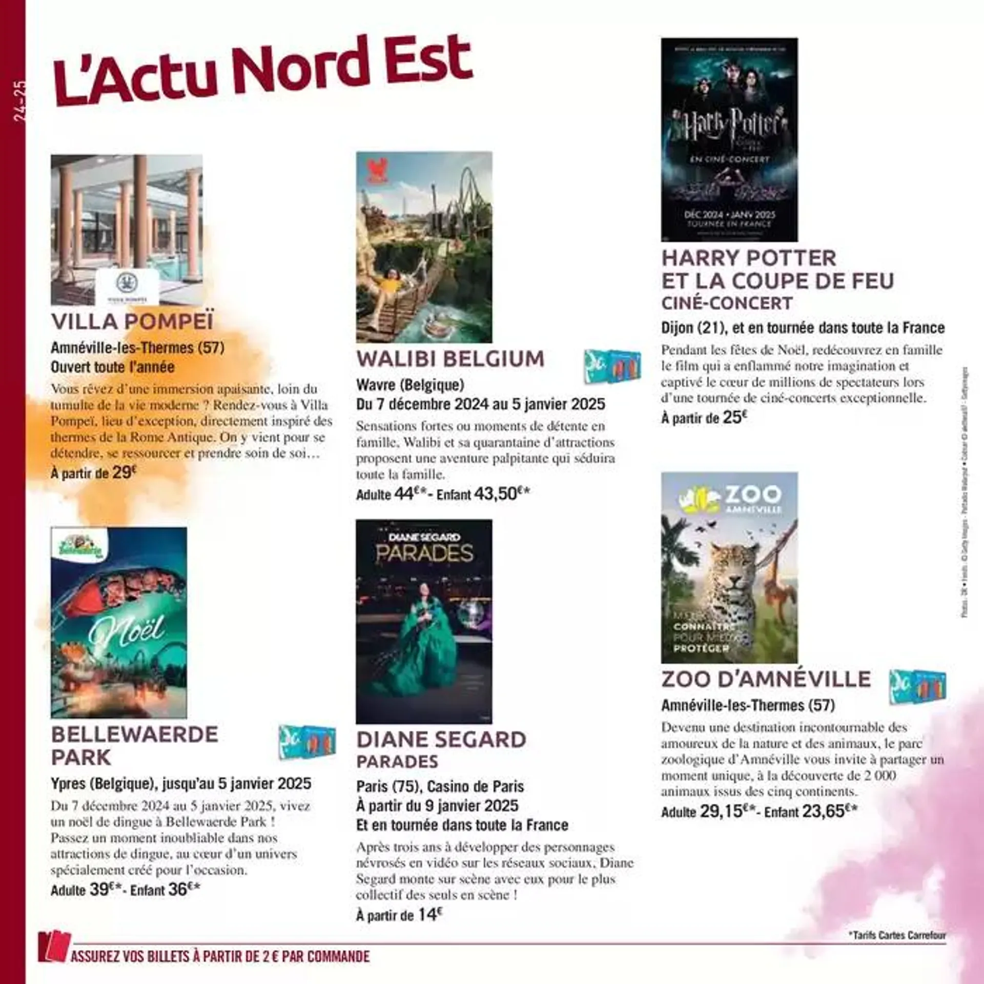 CARREFOUR SPECTACLES - LE BOOK DE VOS SORTIES du 21 octobre au 28 février 2025 - Catalogue page 24