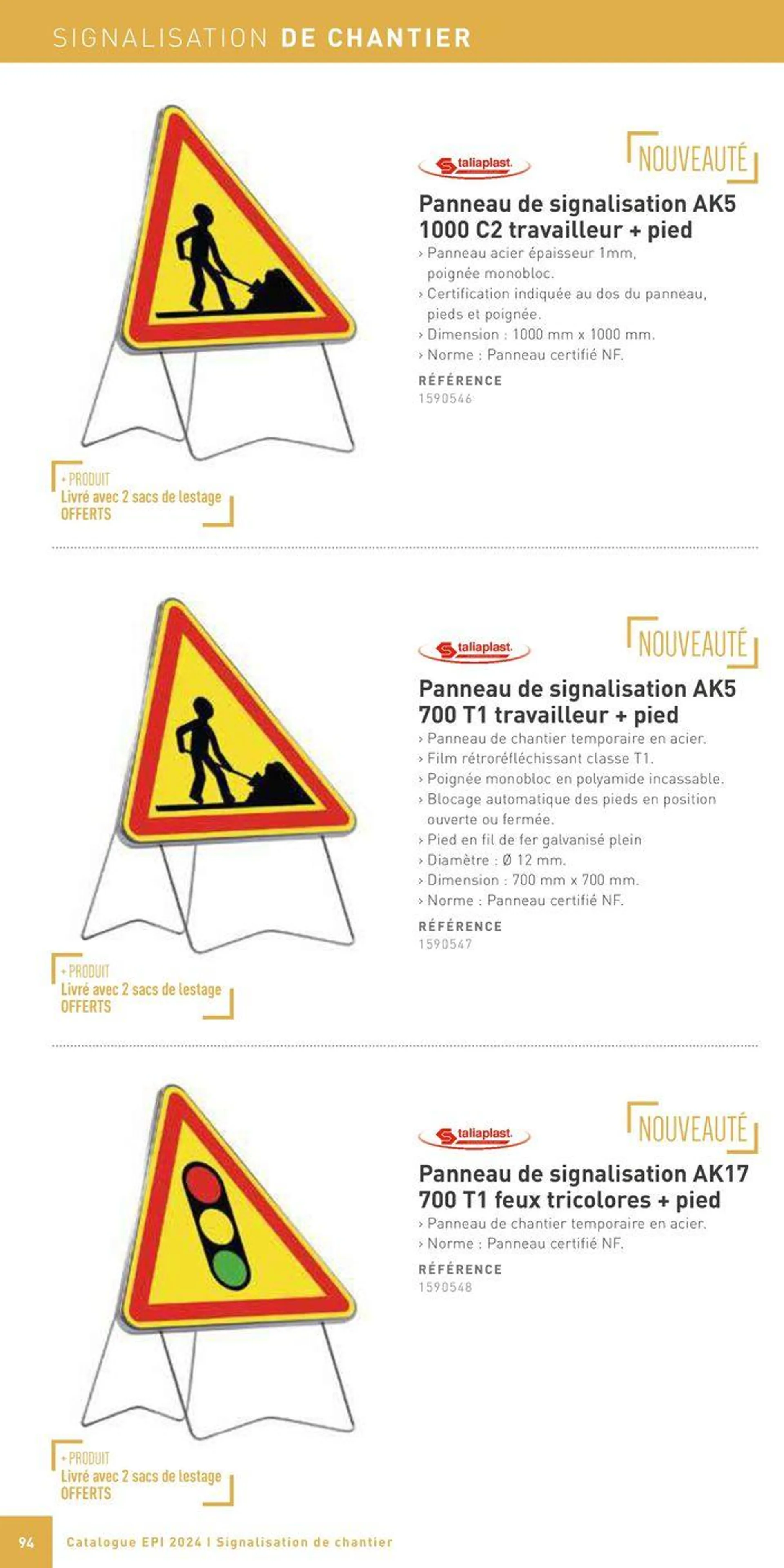 Catalogue EPI 2024 du 3 juin au 31 décembre 2024 - Catalogue page 96