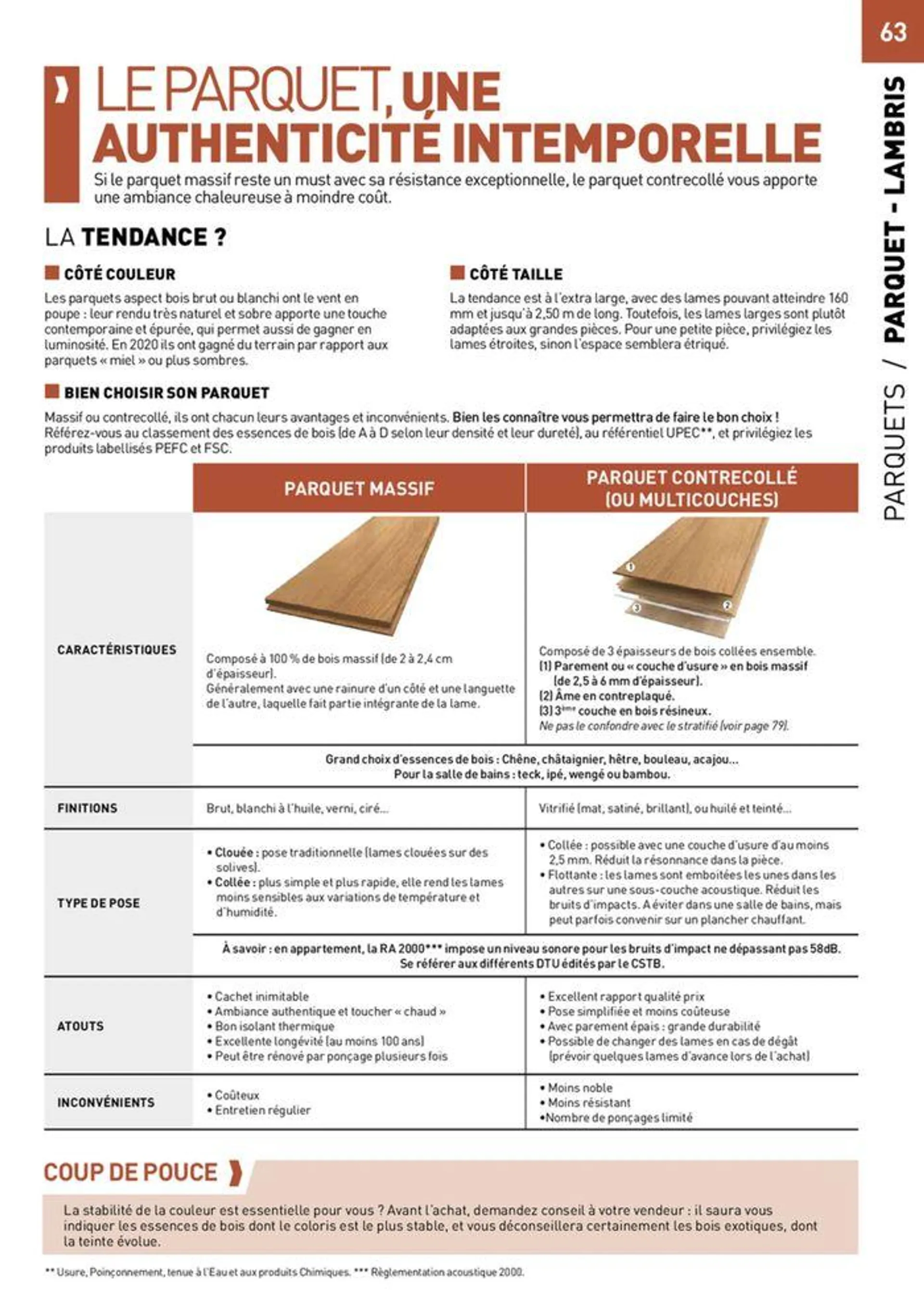 GUIDE SPÉCIAL 2024 BOIS • CONSTRUCTION & RÉNOVATION du 25 avril au 31 décembre 2024 - Catalogue page 139