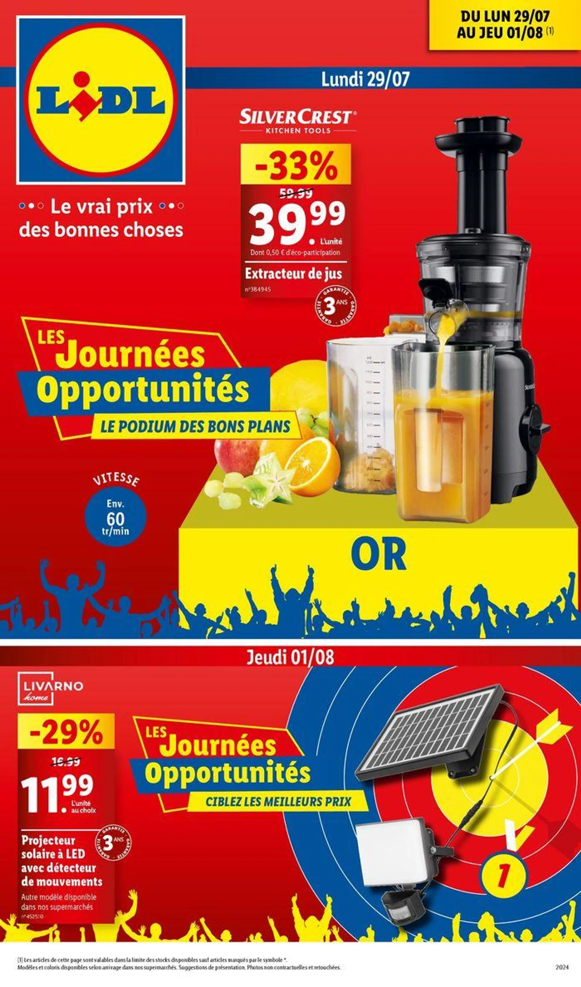 Profitez des meilleurs prix sur un grand nombre de produits brico et cuisine chez Lidl ! - 1