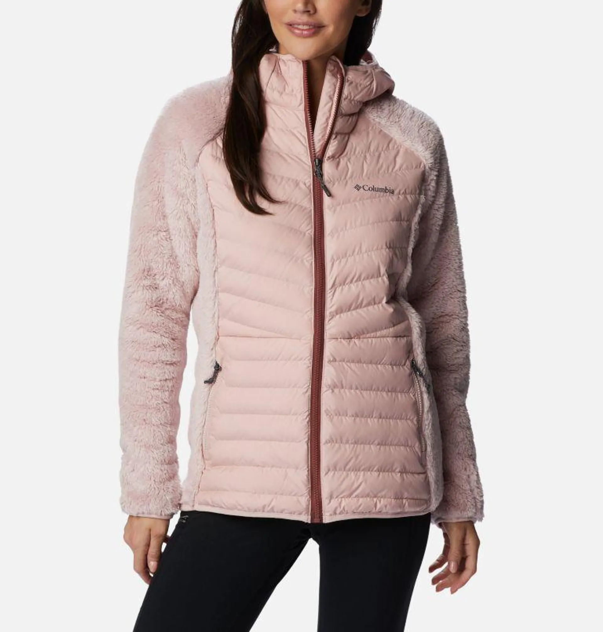 Veste en Polaire Sherpa Hybride Powder Lite™ Femme