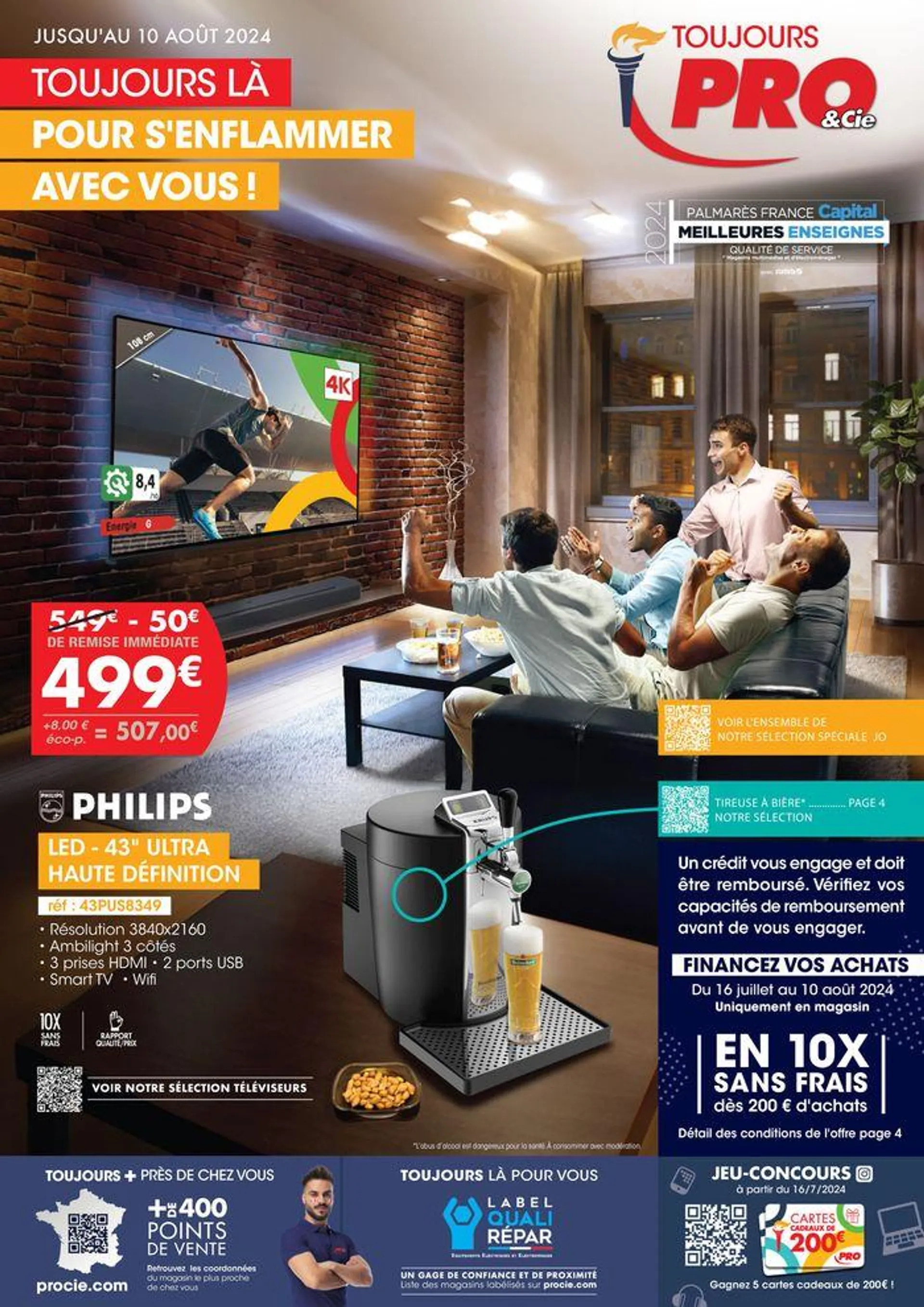 PRO&Cie - JUSQU'AU 10 AOÛT 2024 du 17 juillet au 10 août 2024 - Catalogue page 1