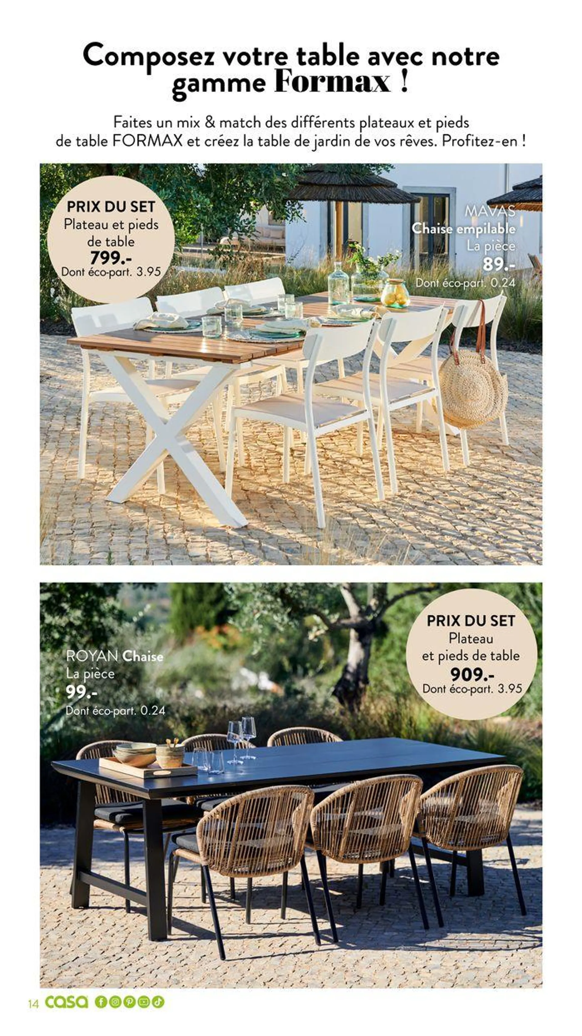 Découvrez Notre Nouvelle Collection De Jardin 2024 du 19 juin au 25 septembre 2024 - Catalogue page 14