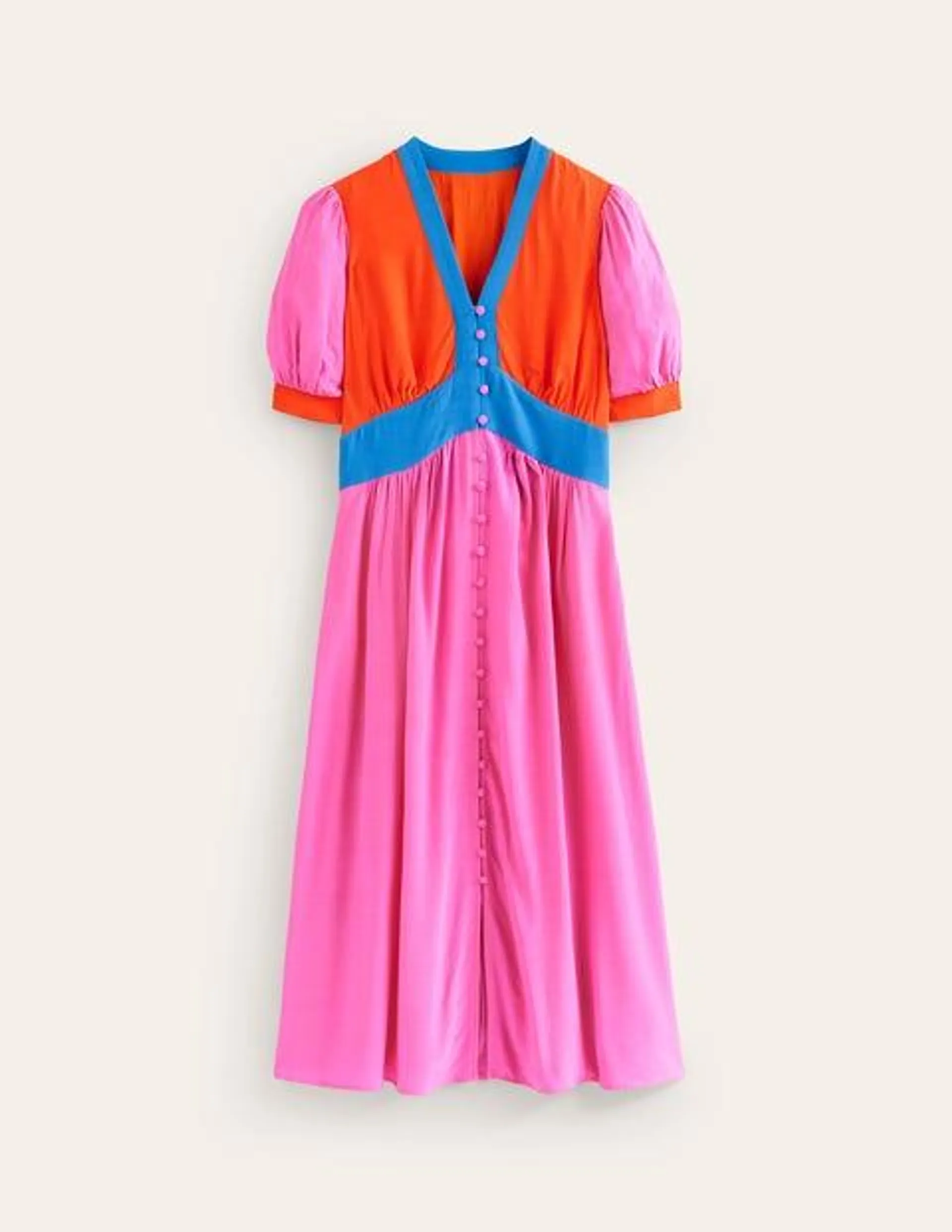 Robe midi style 40s Elsa