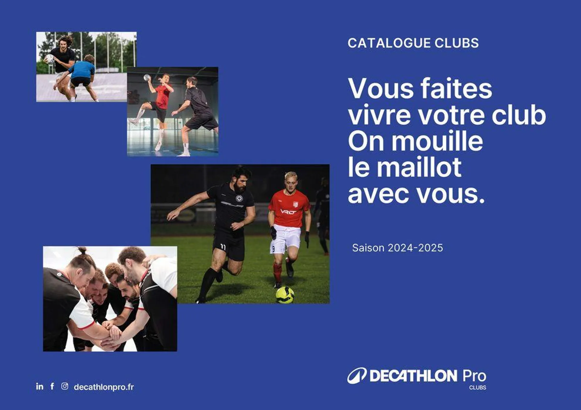 Vous faites vivre votre club On mouille le maillot avec vous. - 1