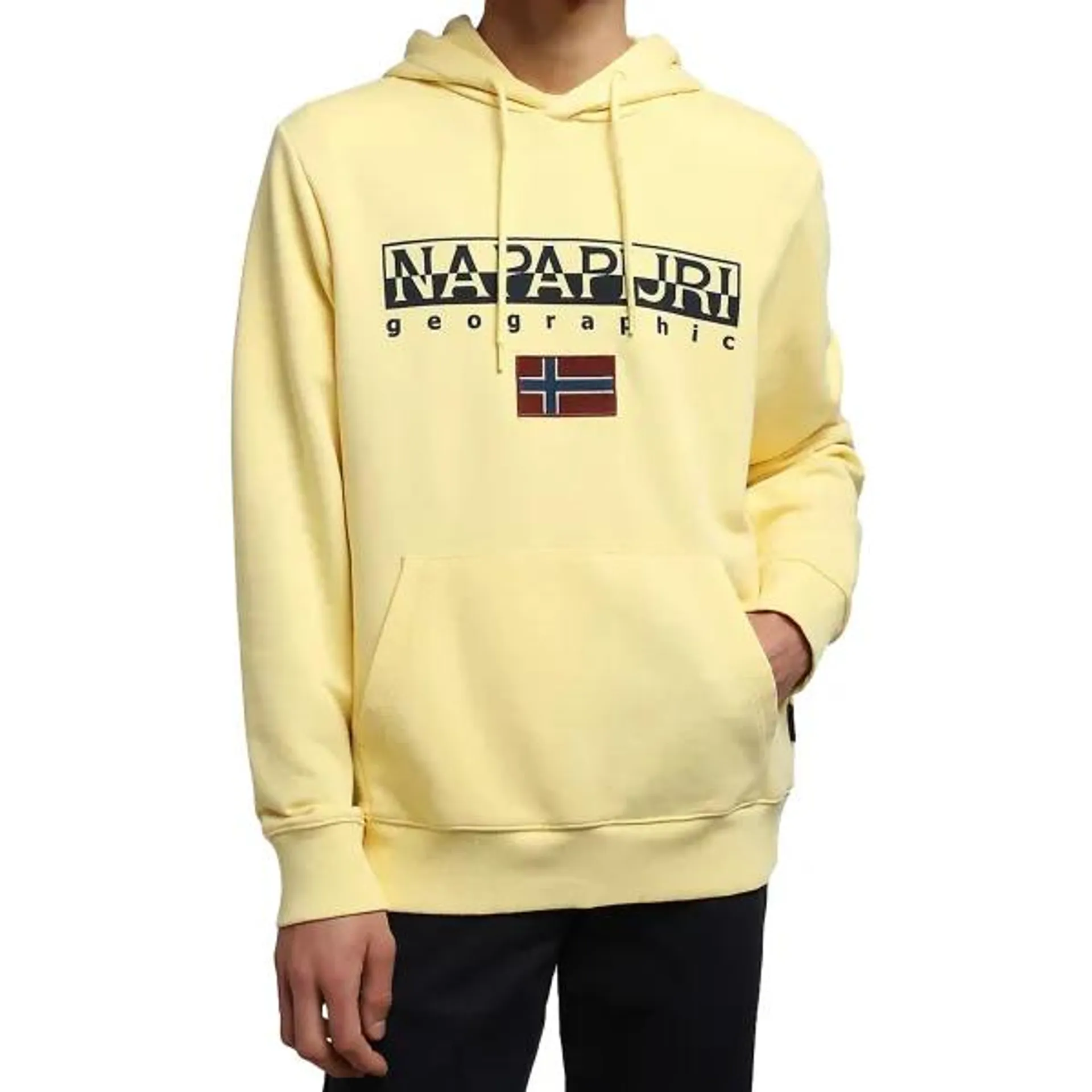 Sweat À Capuche Napapijri B-ayas Np0a4gbc - Jaune