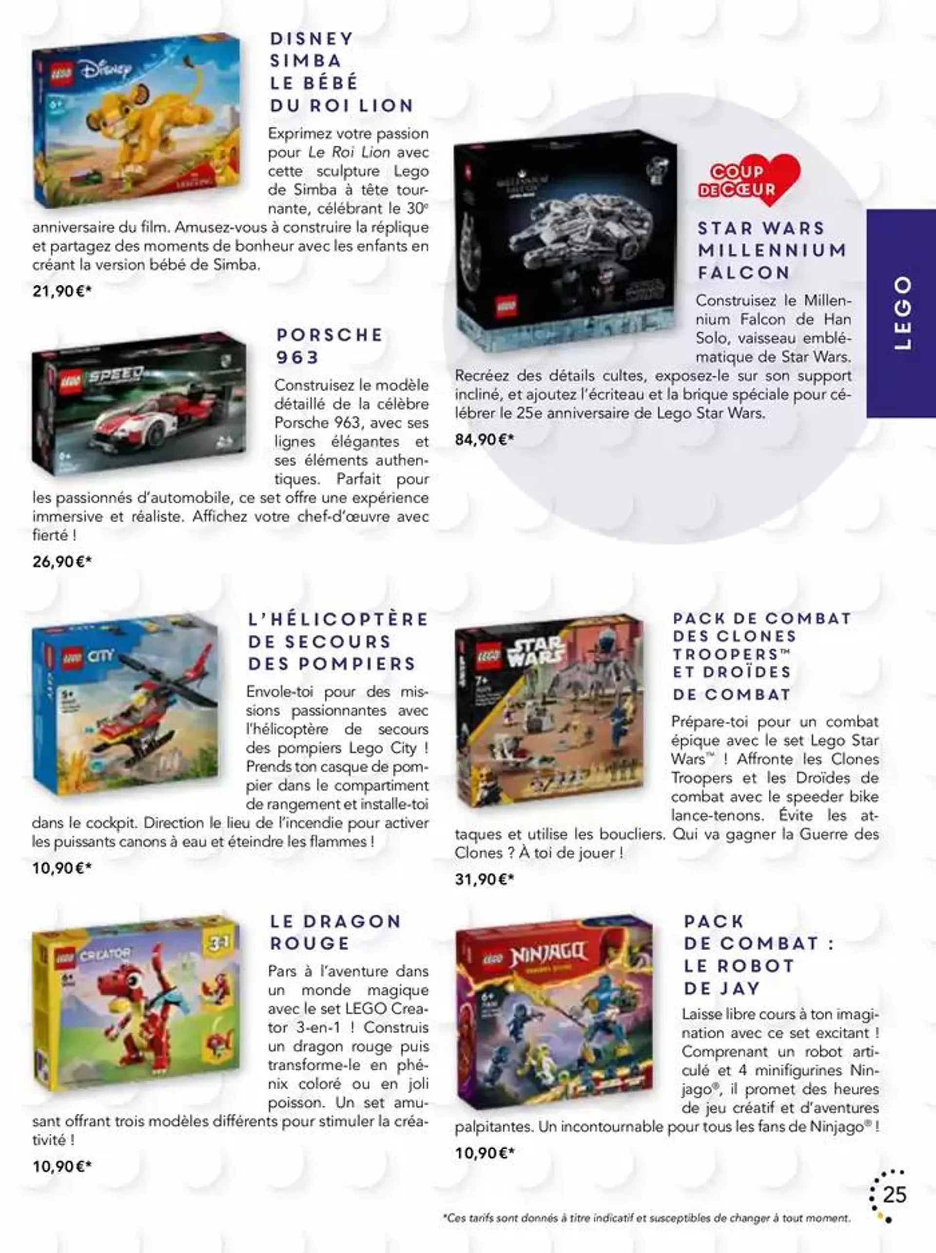 Les belles surprises de Noël du 23 octobre au 25 décembre 2024 - Catalogue page 25