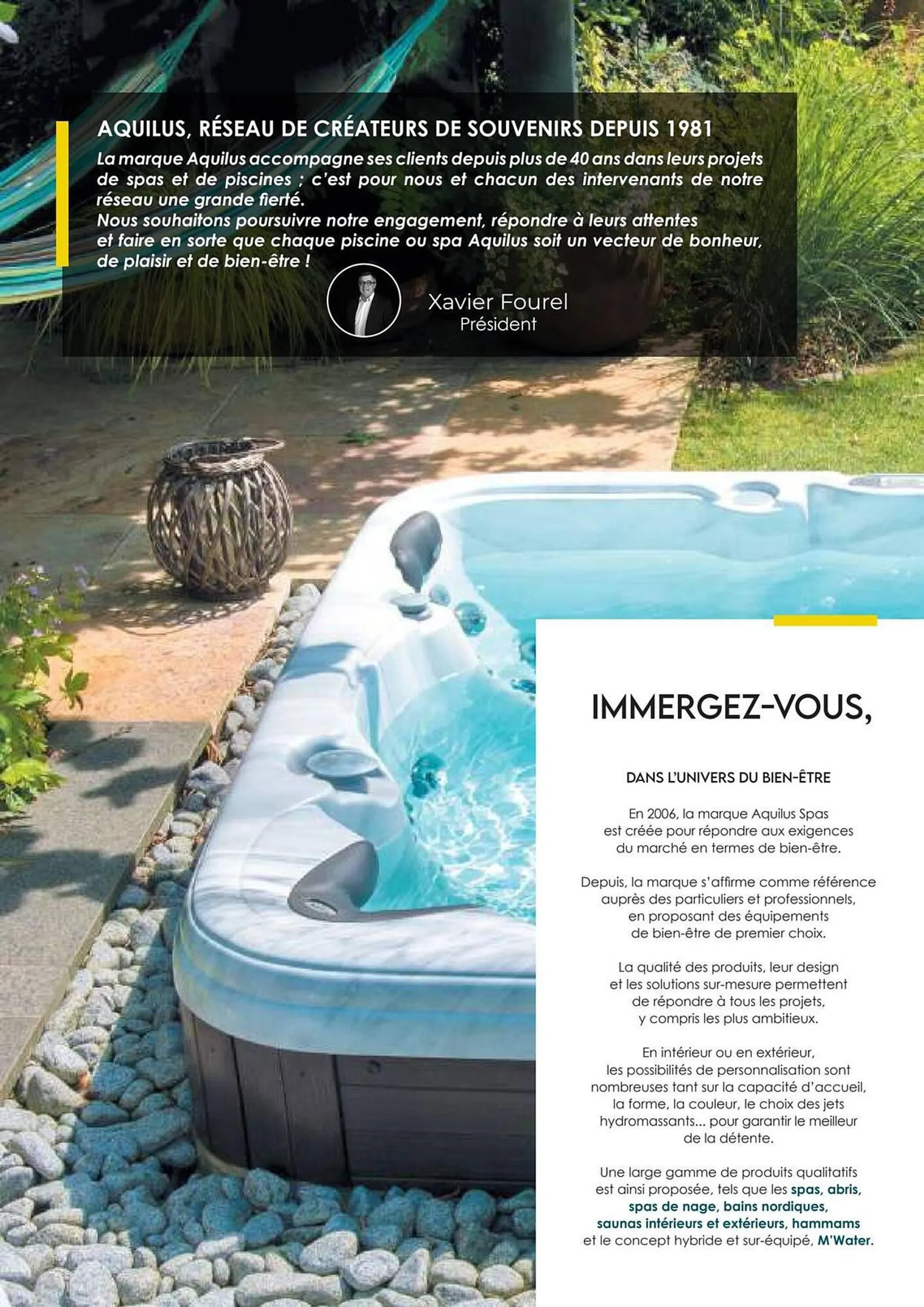 Catalogue Aquilus Piscines du 27 février au 30 juin 2024 - Catalogue page 2