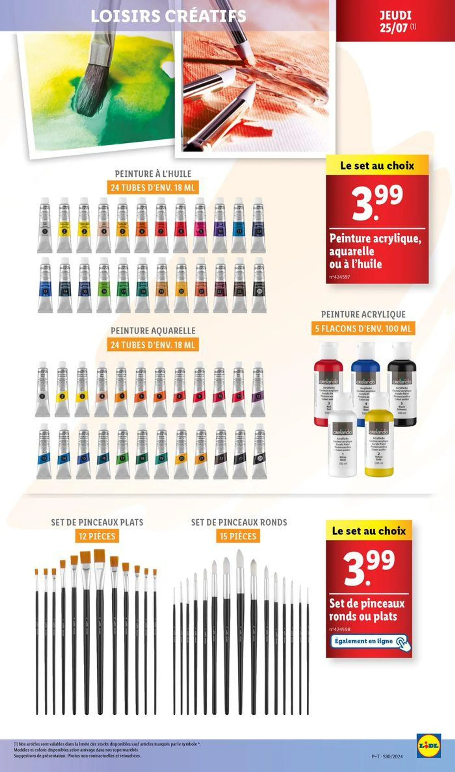 Ne passez pas à côté de nos offres bricolage et maison, toujours à prix Lidl ! du 25 juillet au 29 juillet 2024 - Catalogue page 15