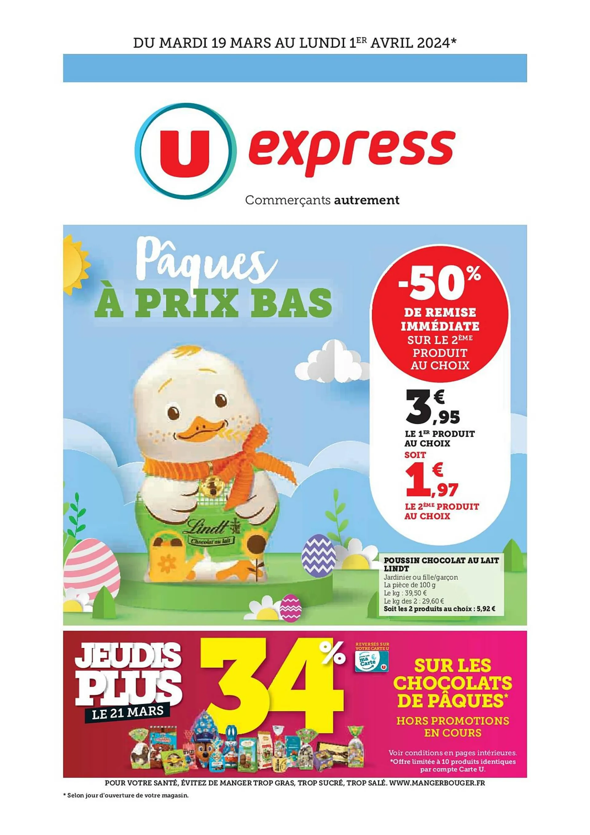 Catalogue U Express du 19 mars au 1 avril 2024 - Catalogue page 