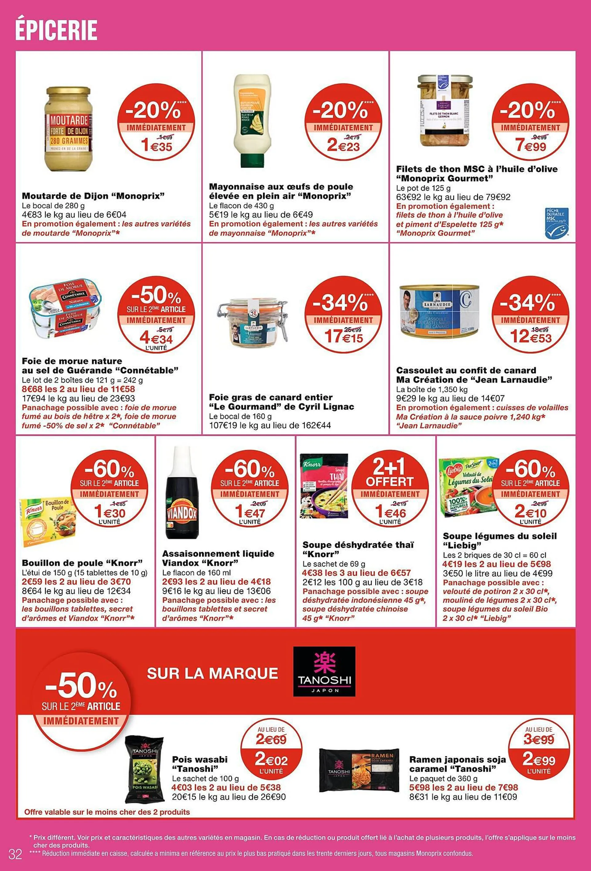 Catalogue Monoprix du 4 décembre au 31 décembre 2023 - Catalogue page 32