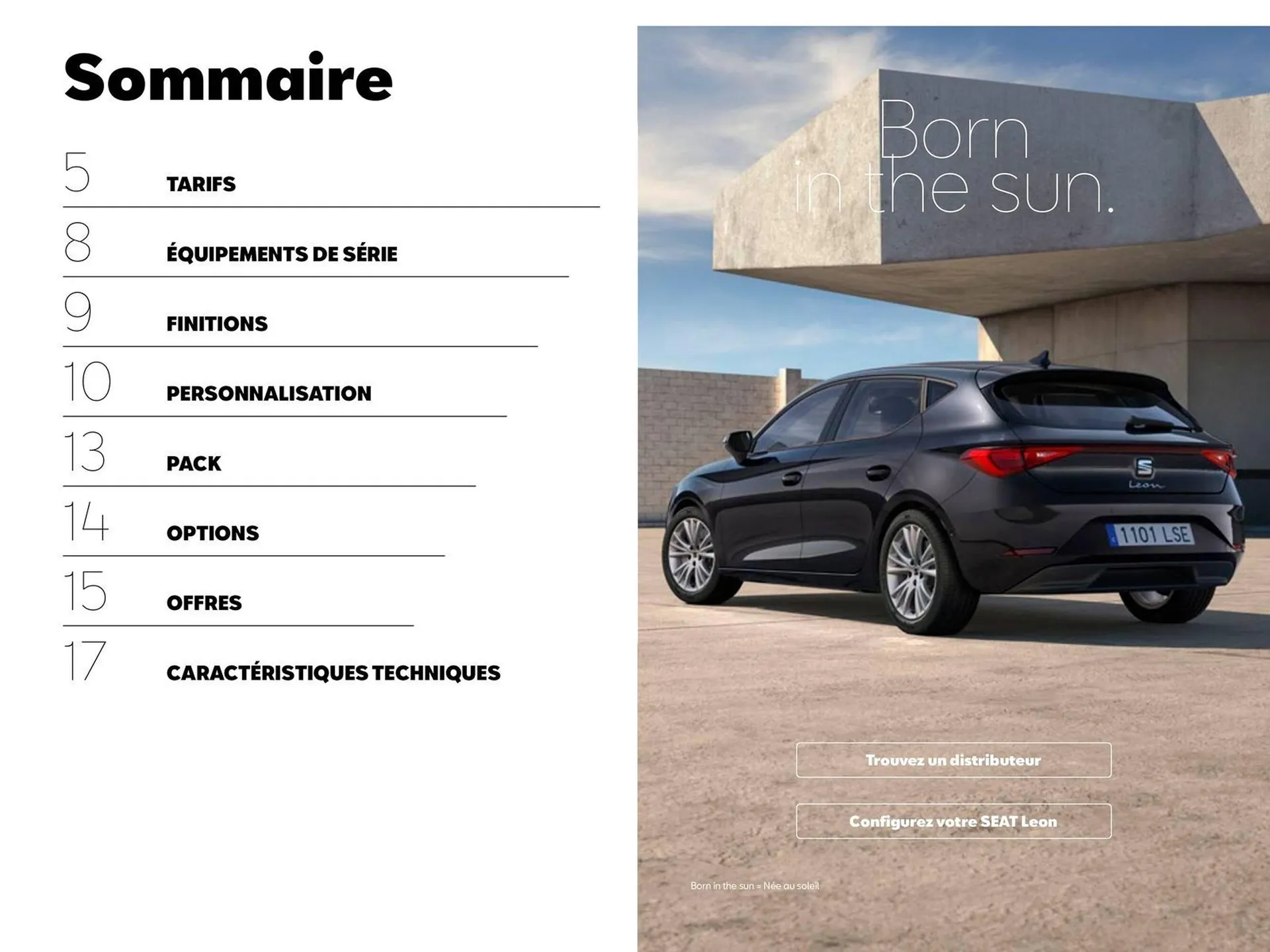 Catalogue SEAT  Leon 5 portes du 7 mai au 7 mai 2025 - Catalogue page 2