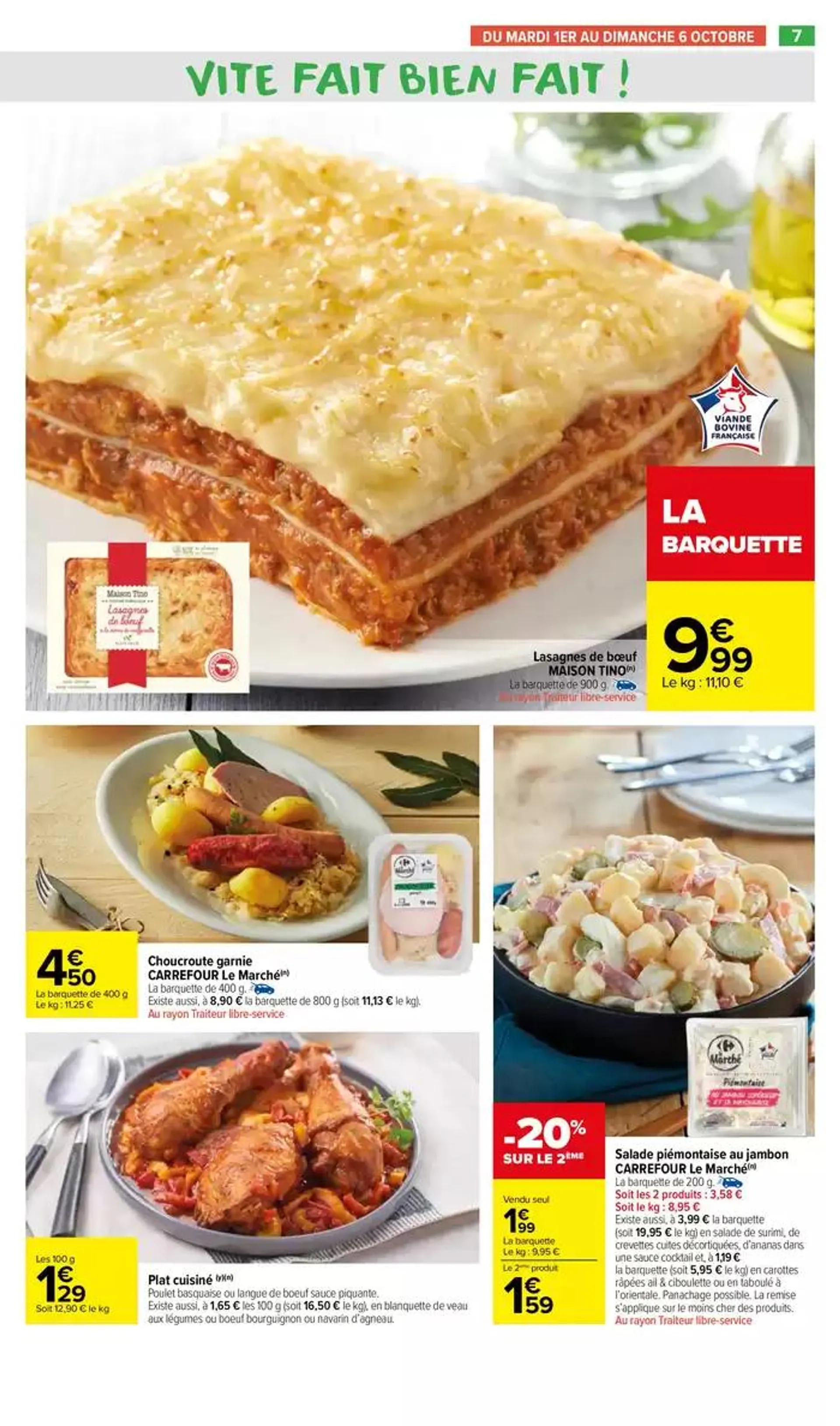 LES SURGELÉS ET GLACES du 1 octobre au 13 octobre 2024 - Catalogue page 9