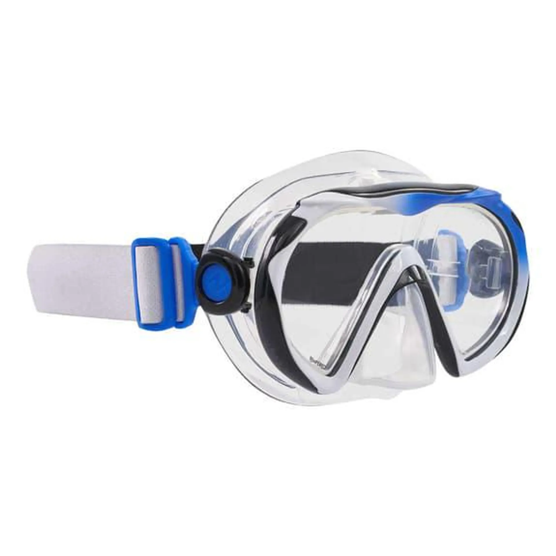 Lunettes de natation Aqua Lung Compass bleu noir avec verres transparents