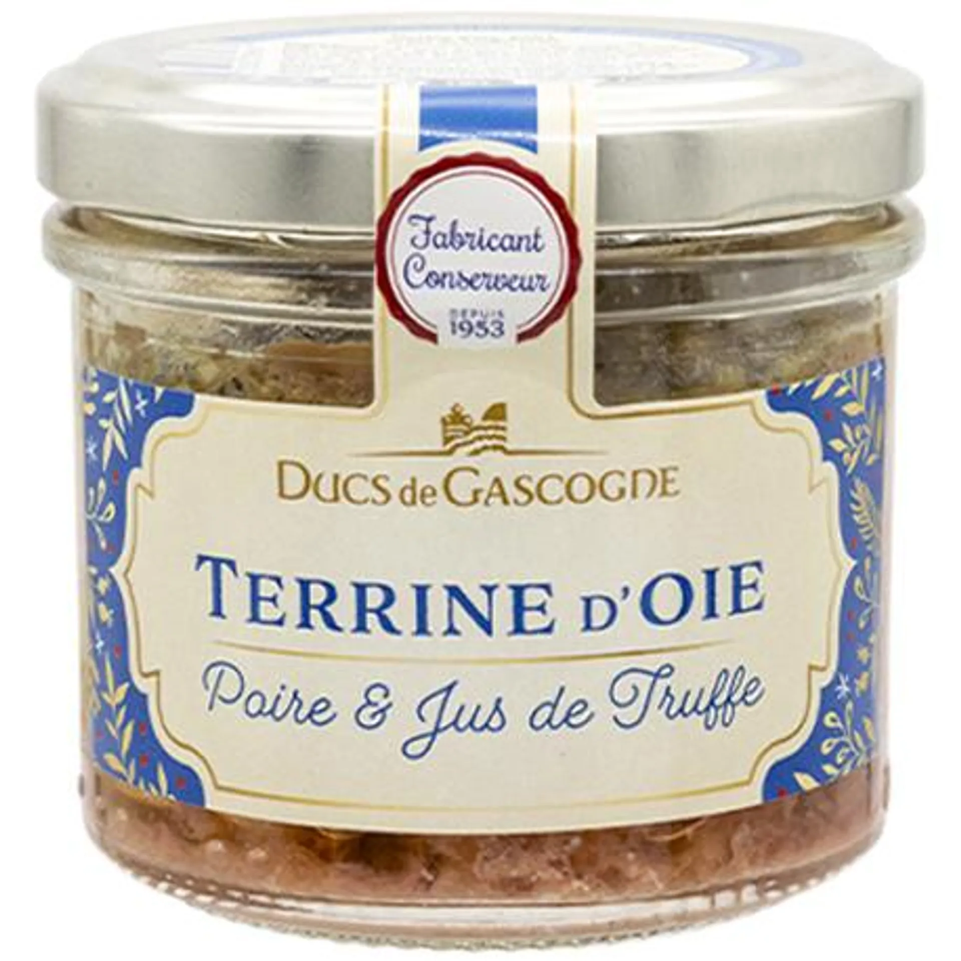 Terrine d'Oie, poire et jus de truffe (1%) 90g