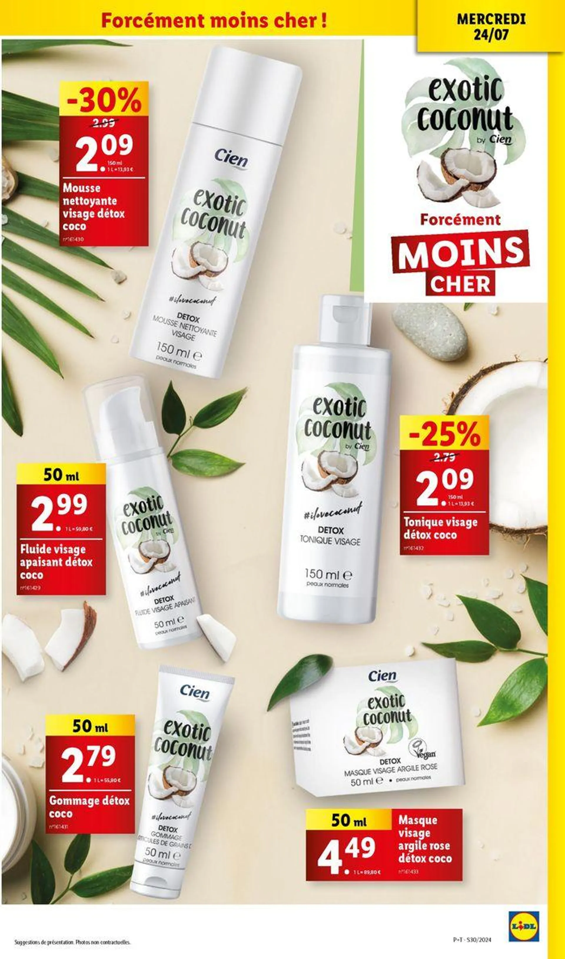 Profitez des journées opportunités pour dénicher vos produits du quotidien à prix Lidl du 24 juillet au 30 juillet 2024 - Catalogue page 33