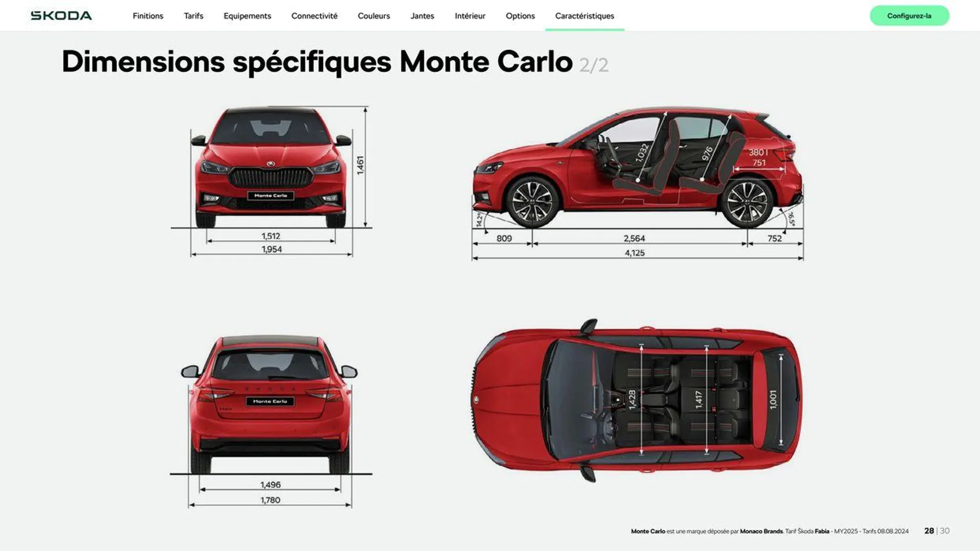 Fabia Selection 1.0 TSI 95ch BVM du 22 août au 28 février 2025 - Catalogue page 28