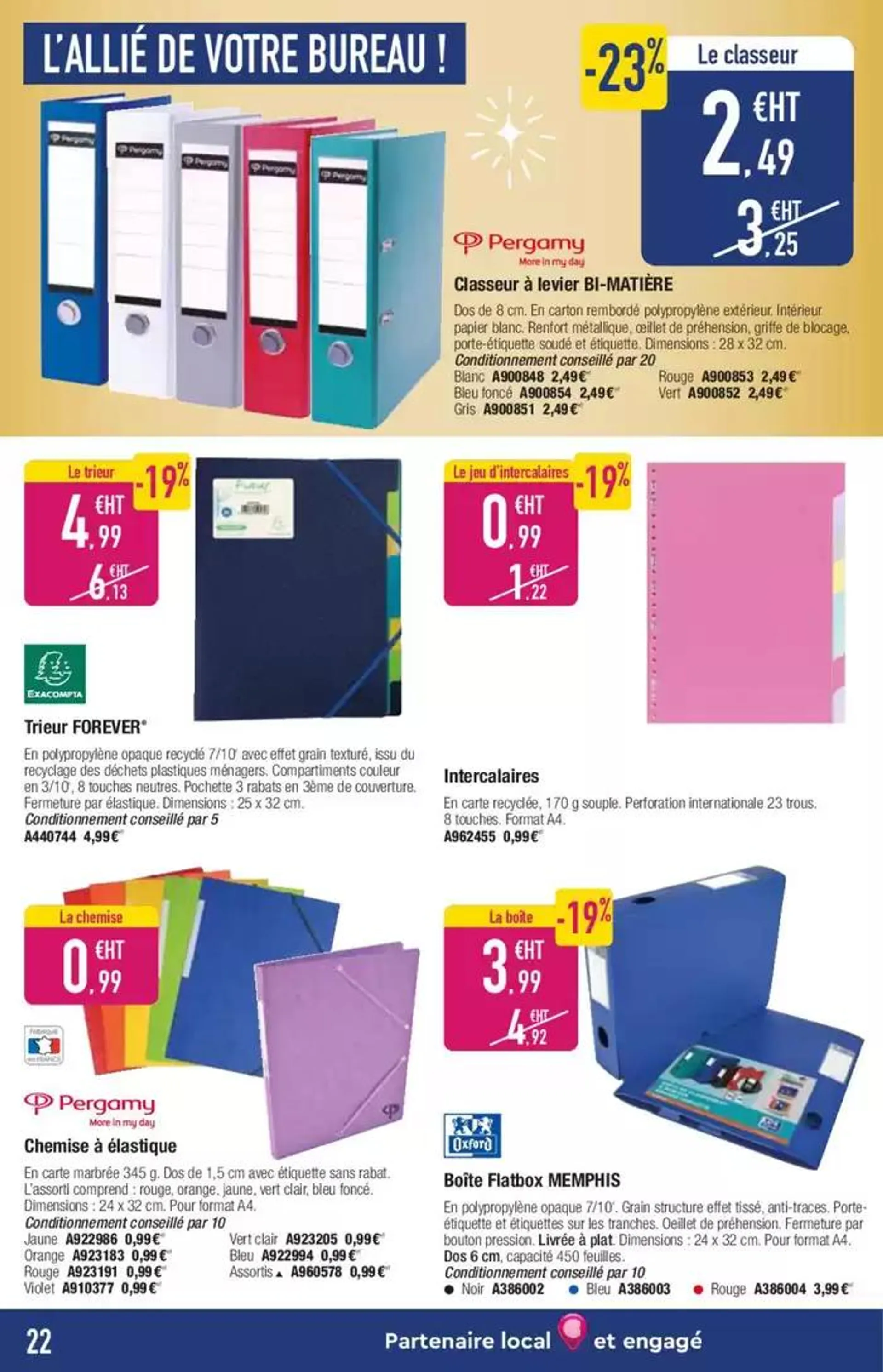 Noël productif, bureau étincelant ! du 11 octobre au 21 décembre 2024 - Catalogue page 22