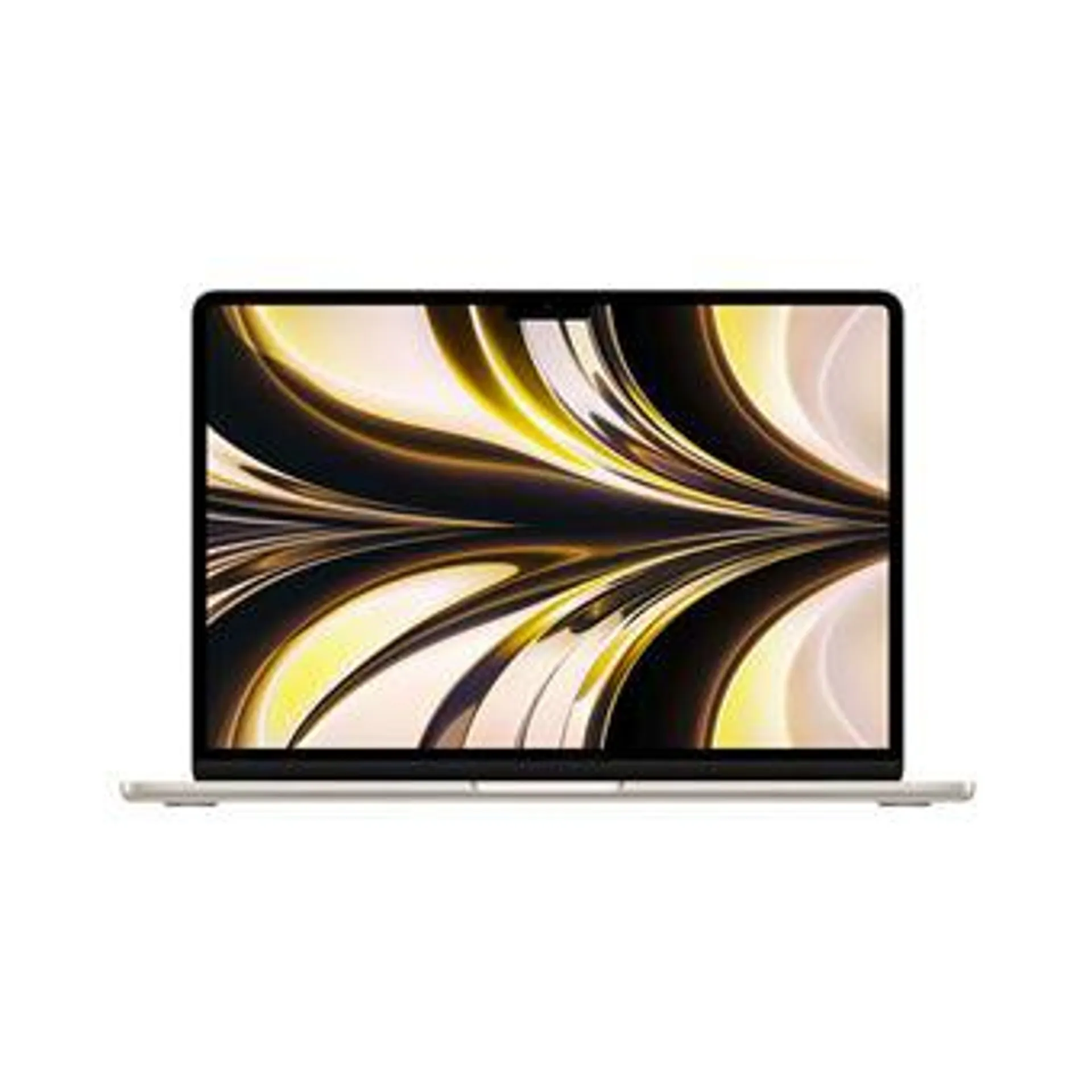 Apple MacBook Air 13'' 256 Go SSD 8 Go RAM Puce M2 CPU 8 cœurs GPU 8 cœurs Lumière Stellaire Nouveau