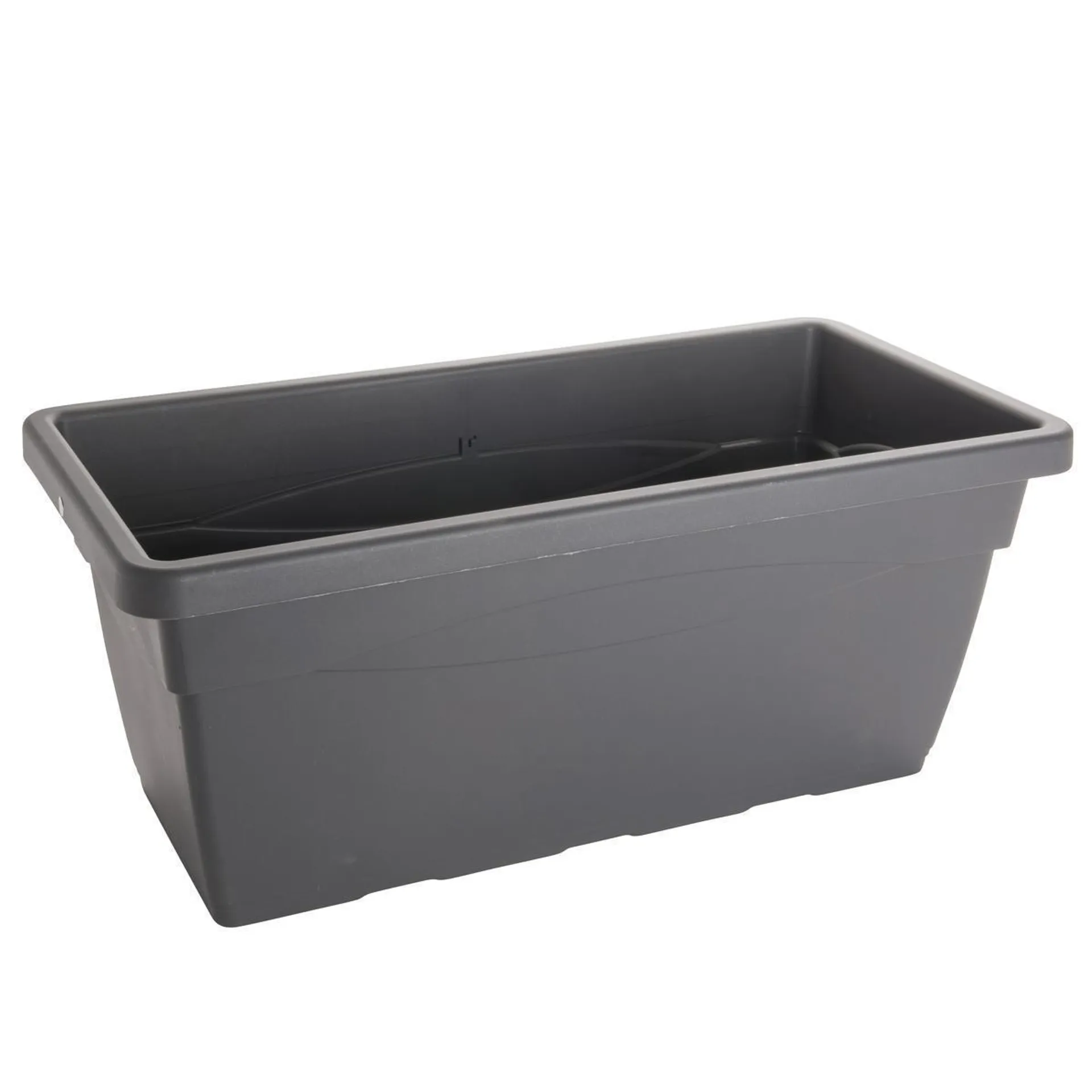 Jardinière Granada - L 80 x H 33.5 cm - Gris