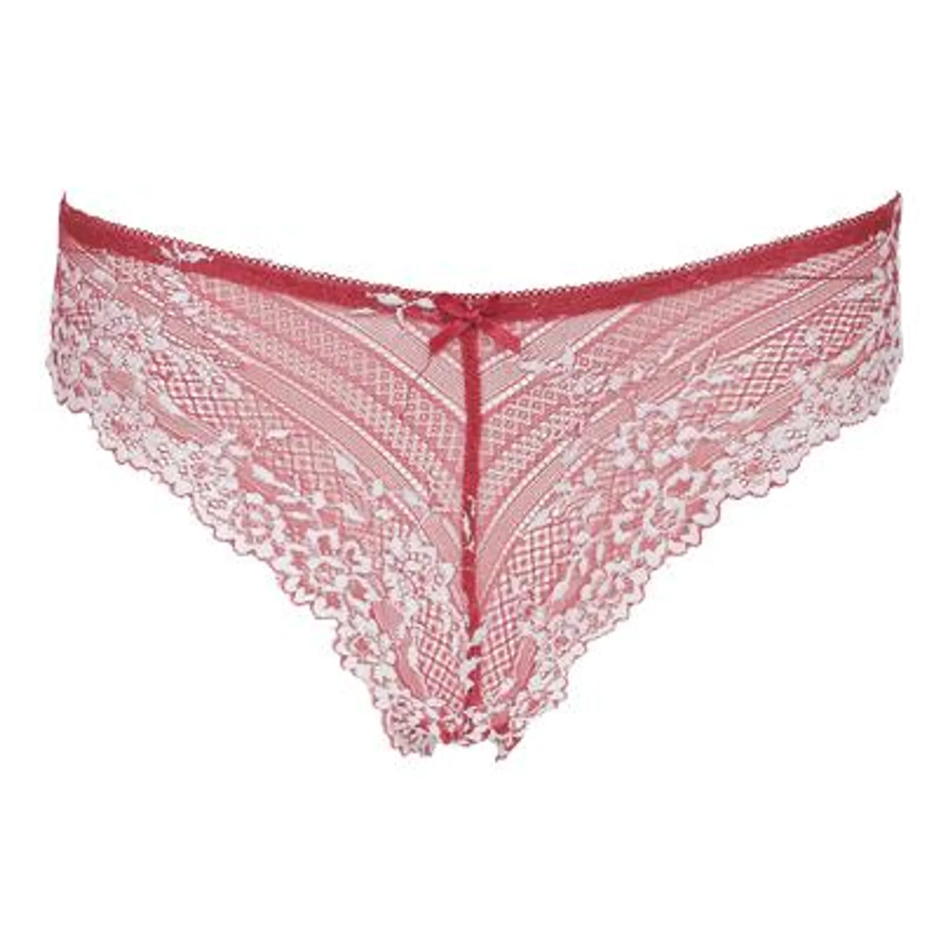 Tanga ou shorty rouge