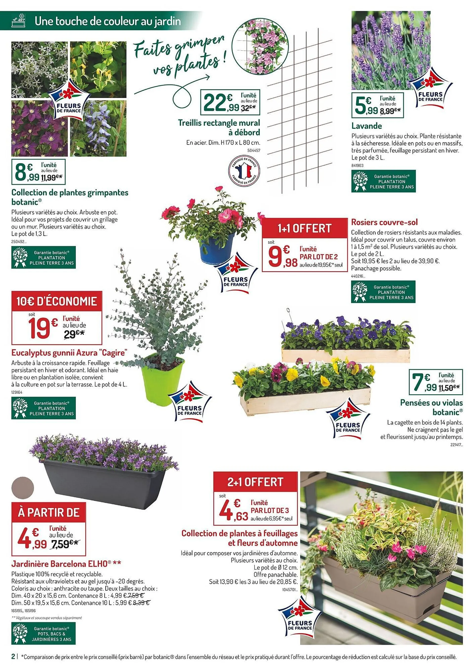 Catalogue Botanic du 16 octobre au 5 novembre 2024 - Catalogue page 2