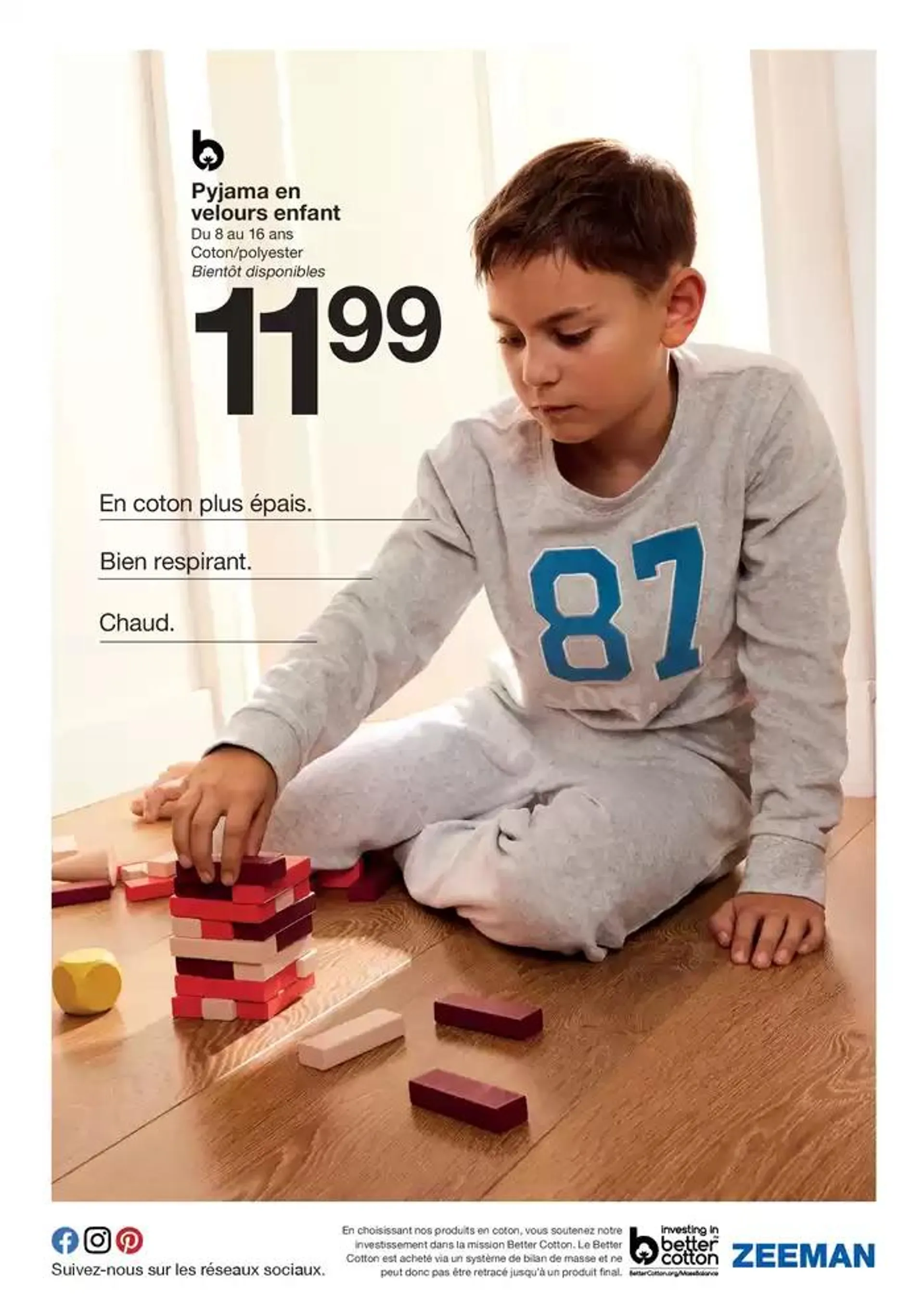 Cette semaine : des pyjamas pour toute la famille du 28 octobre au 8 novembre 2024 - Catalogue page 11