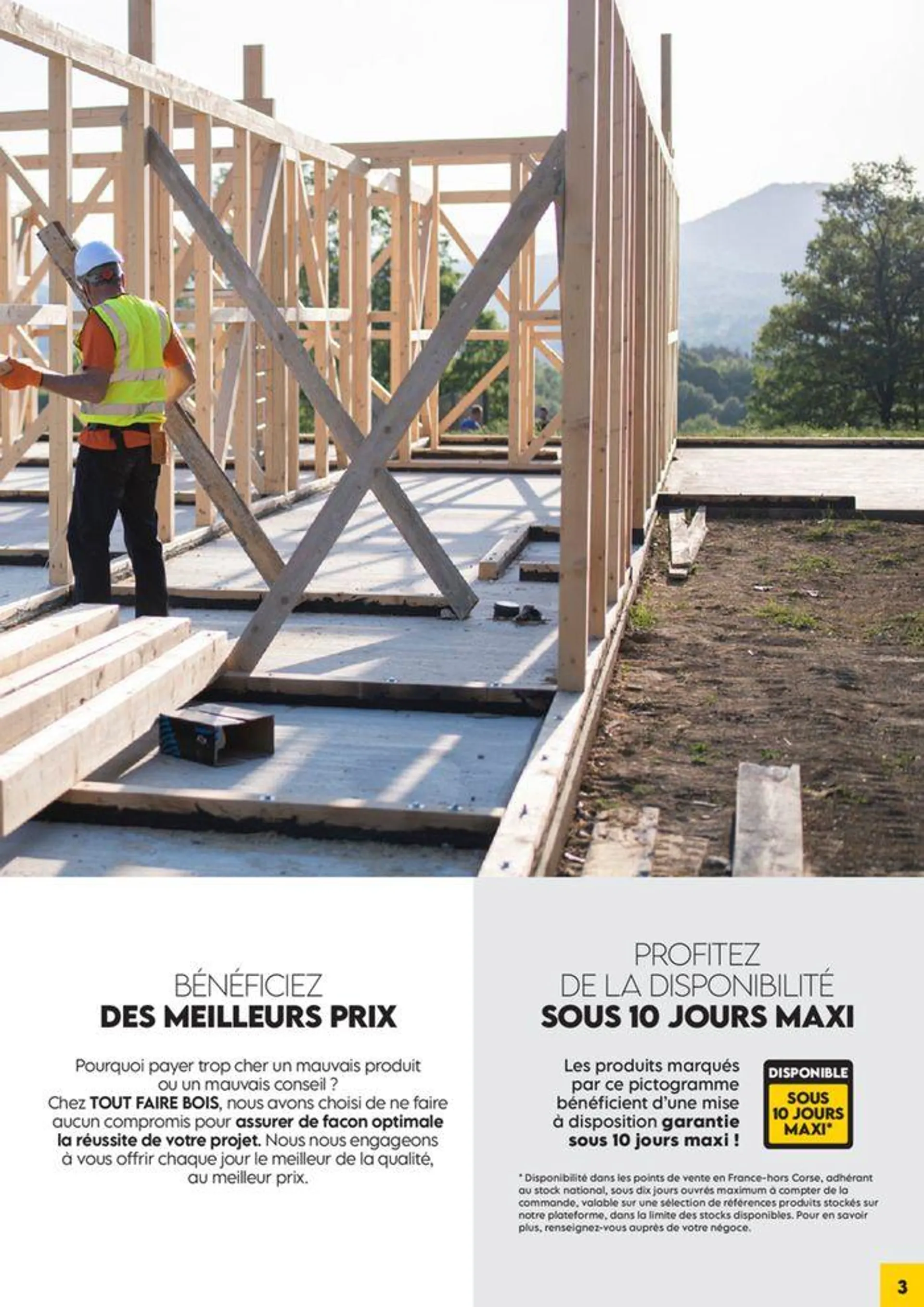 GUIDE SPÉCIAL 2024 BOIS • CONSTRUCTION & RÉNOVATION du 25 avril au 31 décembre 2024 - Catalogue page 103