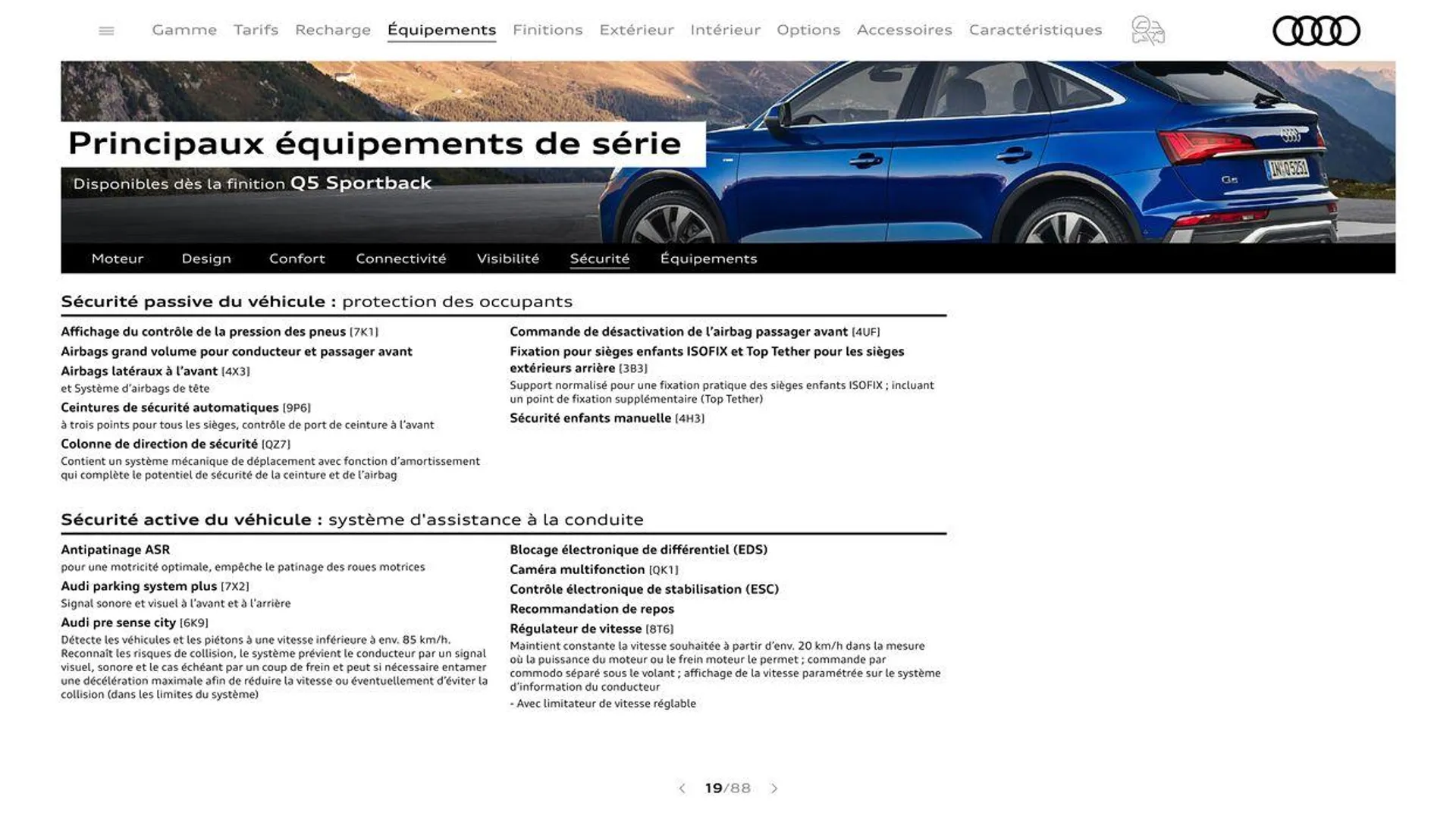 Audi Q5 du 20 août au 31 décembre 2024 - Catalogue page 19