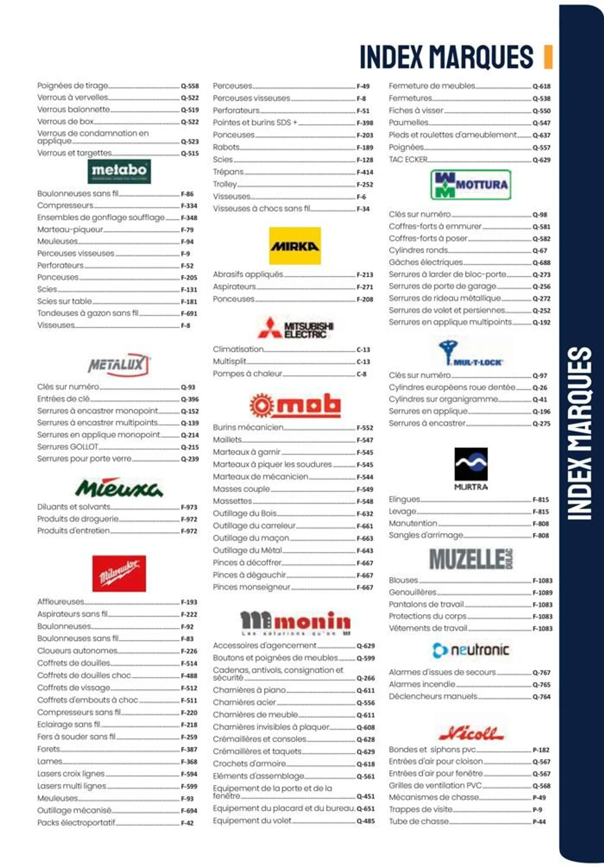 Au Forum du Bâtiment Plus proche,Plus pro du 4 mai au 31 décembre 2024 - Catalogue page 61