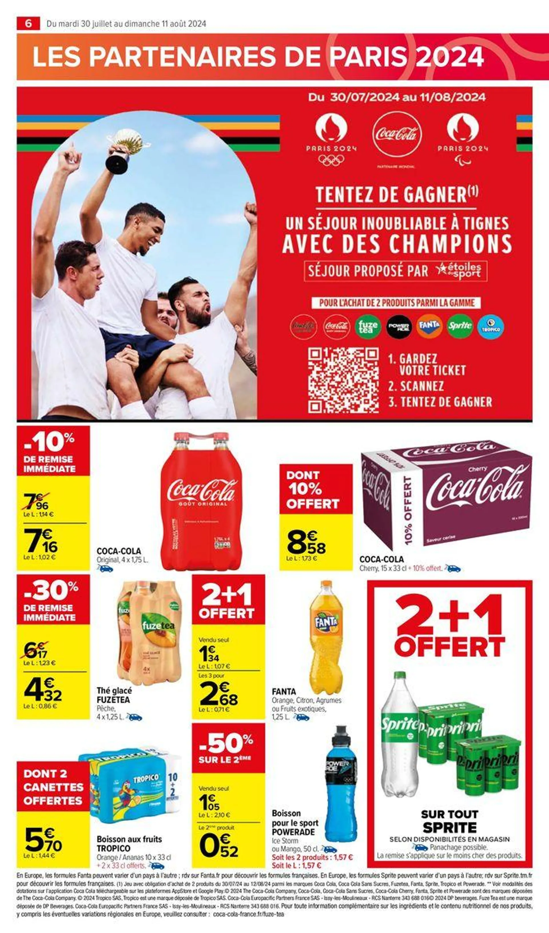 Le Top Chrono des Promos du 30 juillet au 11 août 2024 - Catalogue page 8