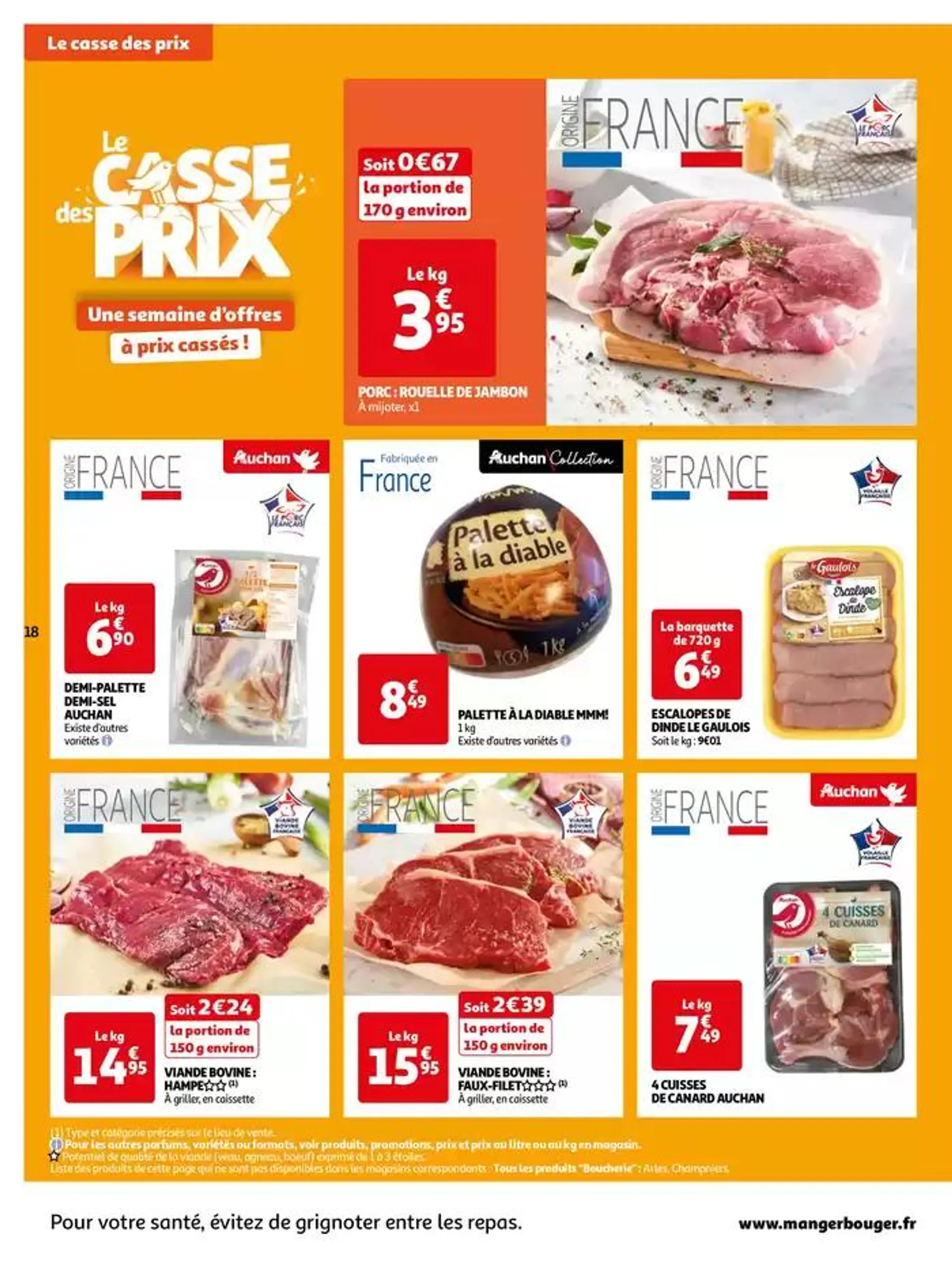 Une semaine d'offres à prix cassés  du 22 octobre au 28 octobre 2024 - Catalogue page 18