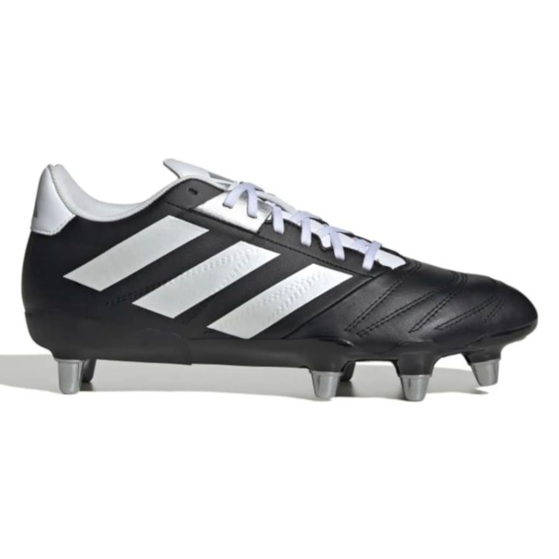 Chaussures Rugby Kakari Elite SG Crampons Vissés Terrain Gras Noir - Adidas