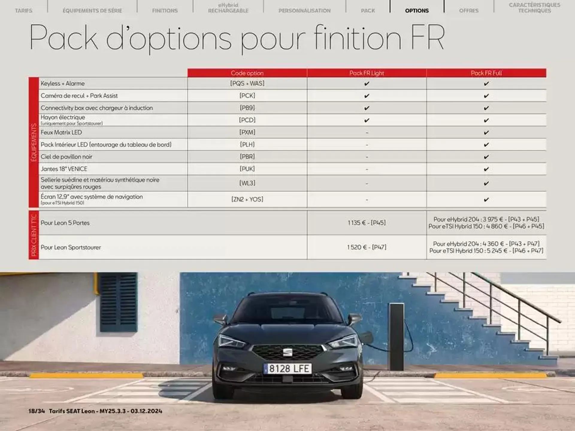 SEAT Leon 5 portes du 4 décembre au 4 décembre 2025 - Catalogue page 18