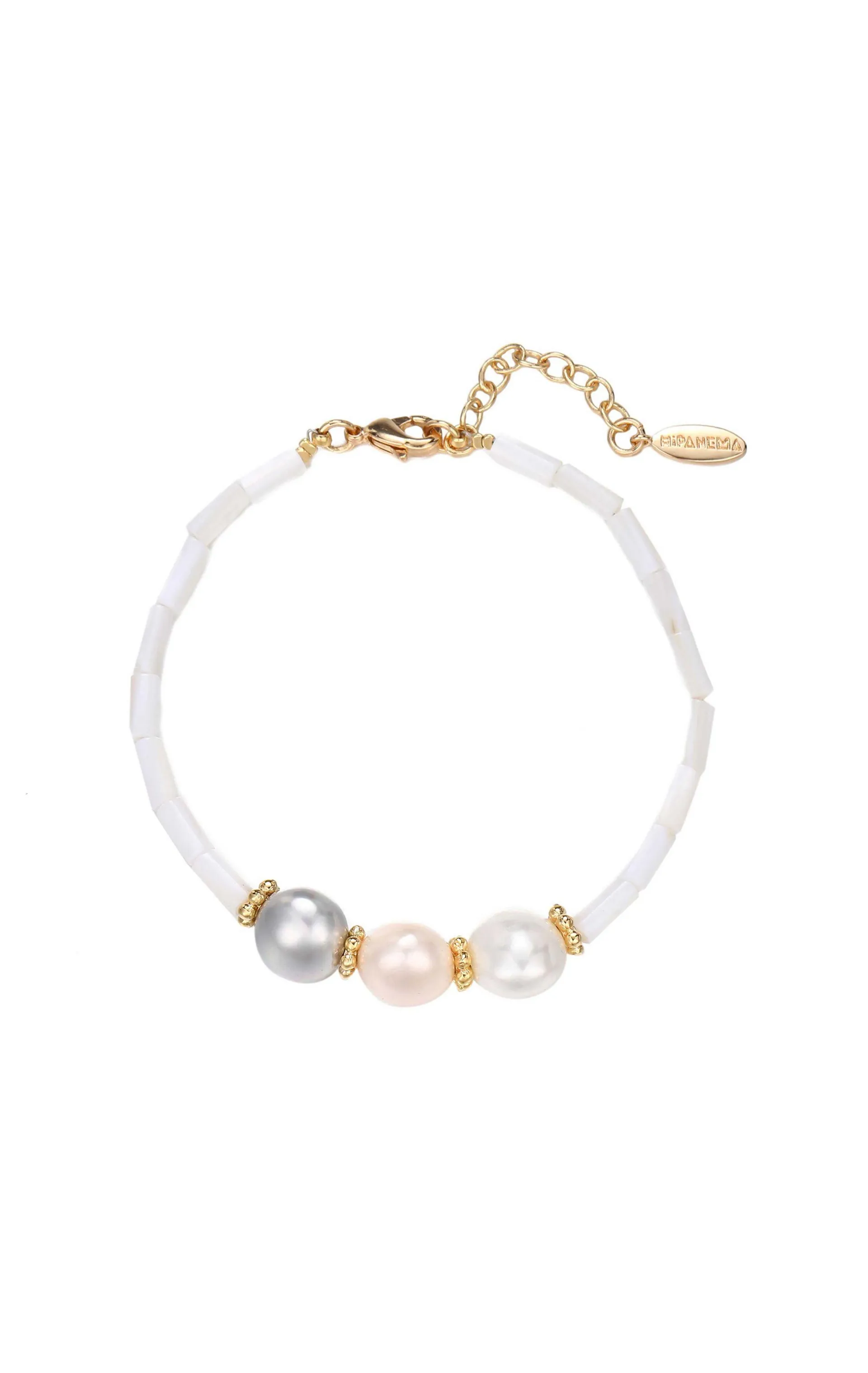 Bracelet Flores Blanc