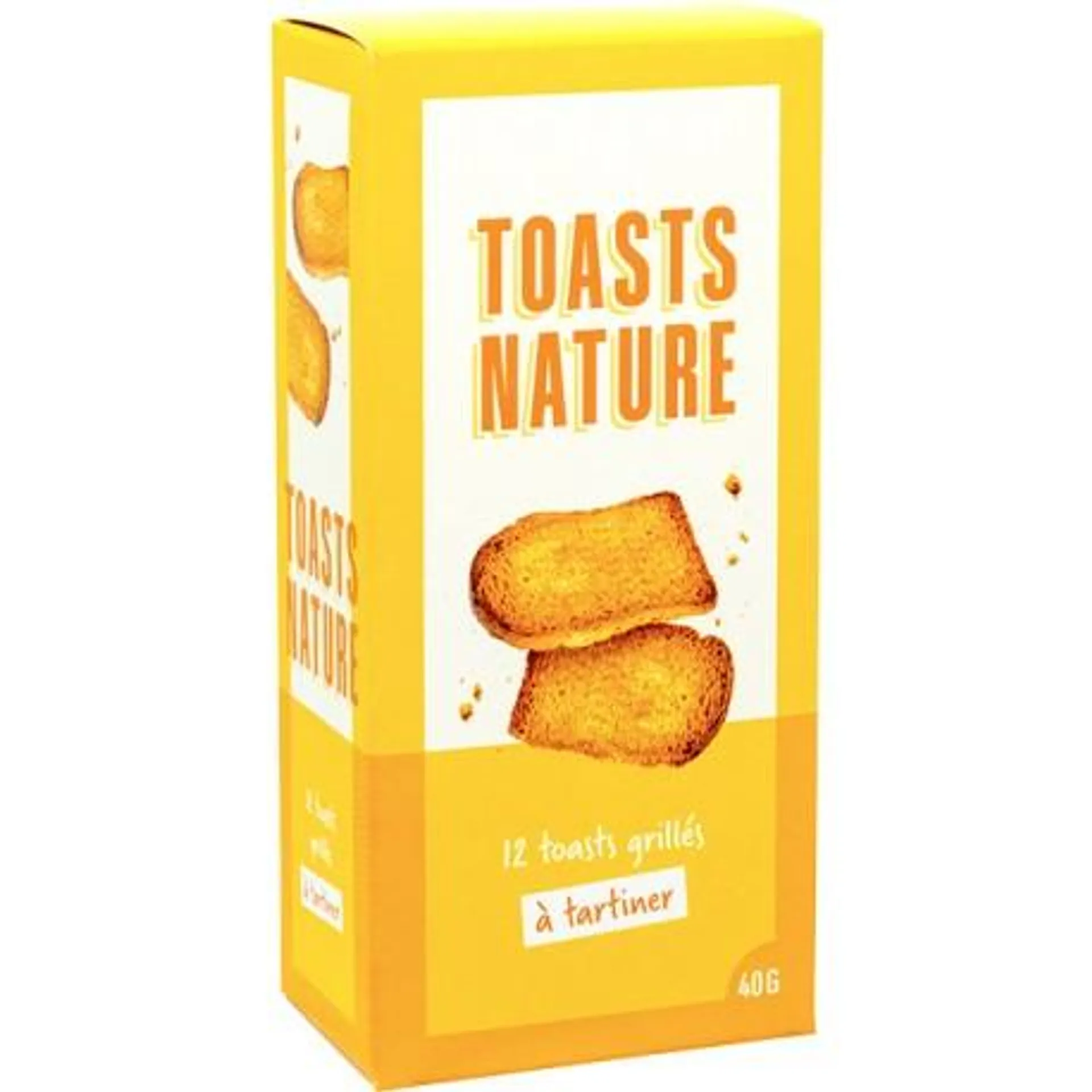 Mini toasts nature 40g
