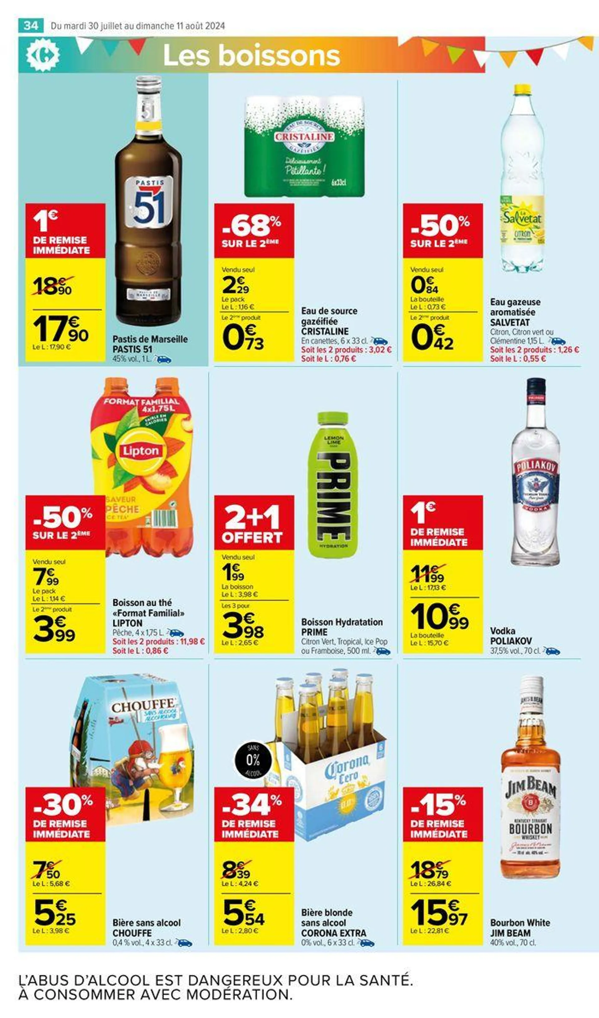 Le Top Chrono des Promos du 30 juillet au 11 août 2024 - Catalogue page 36