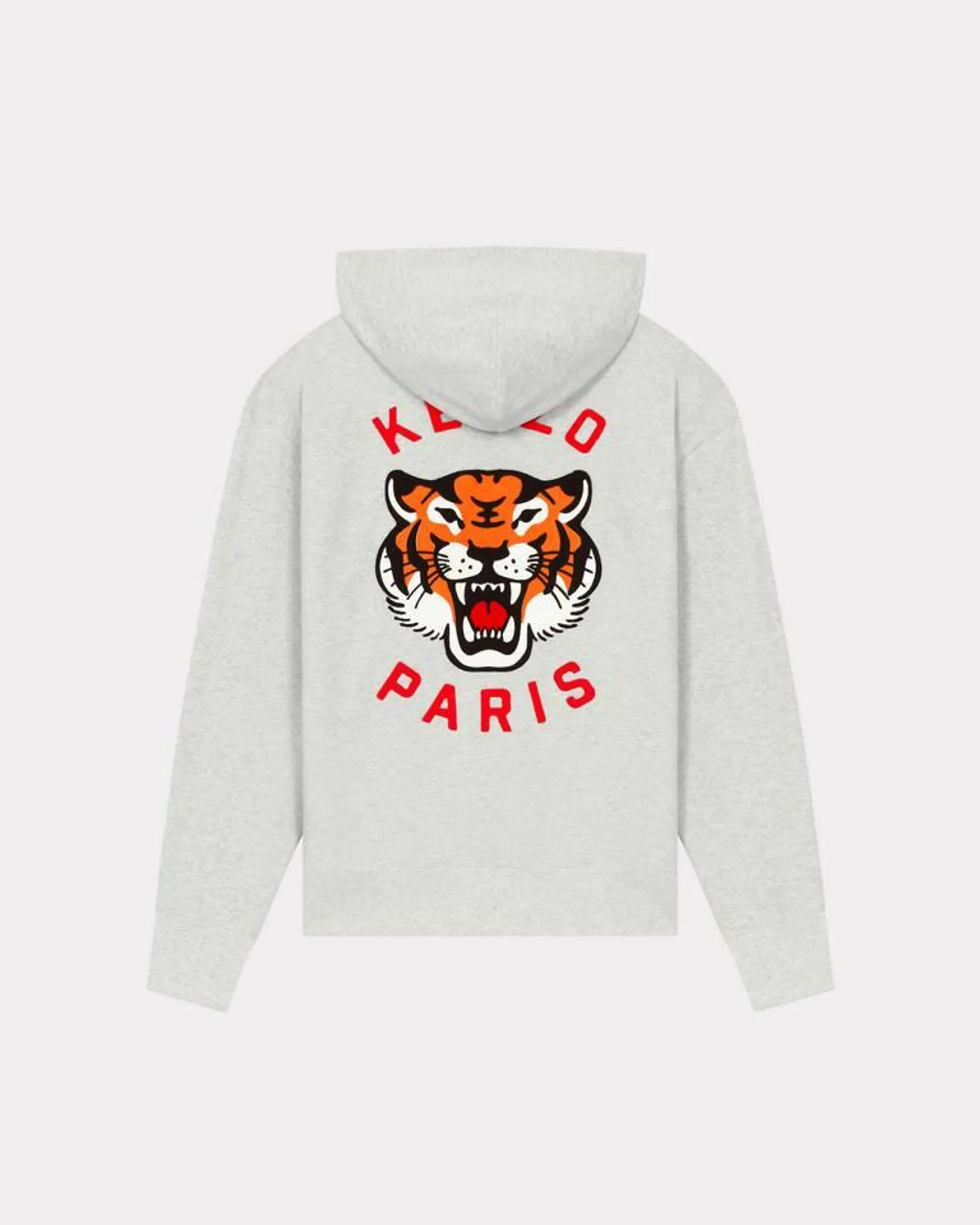 Sweatshirt oversize unisexe brodé 'Lucky Tiger'