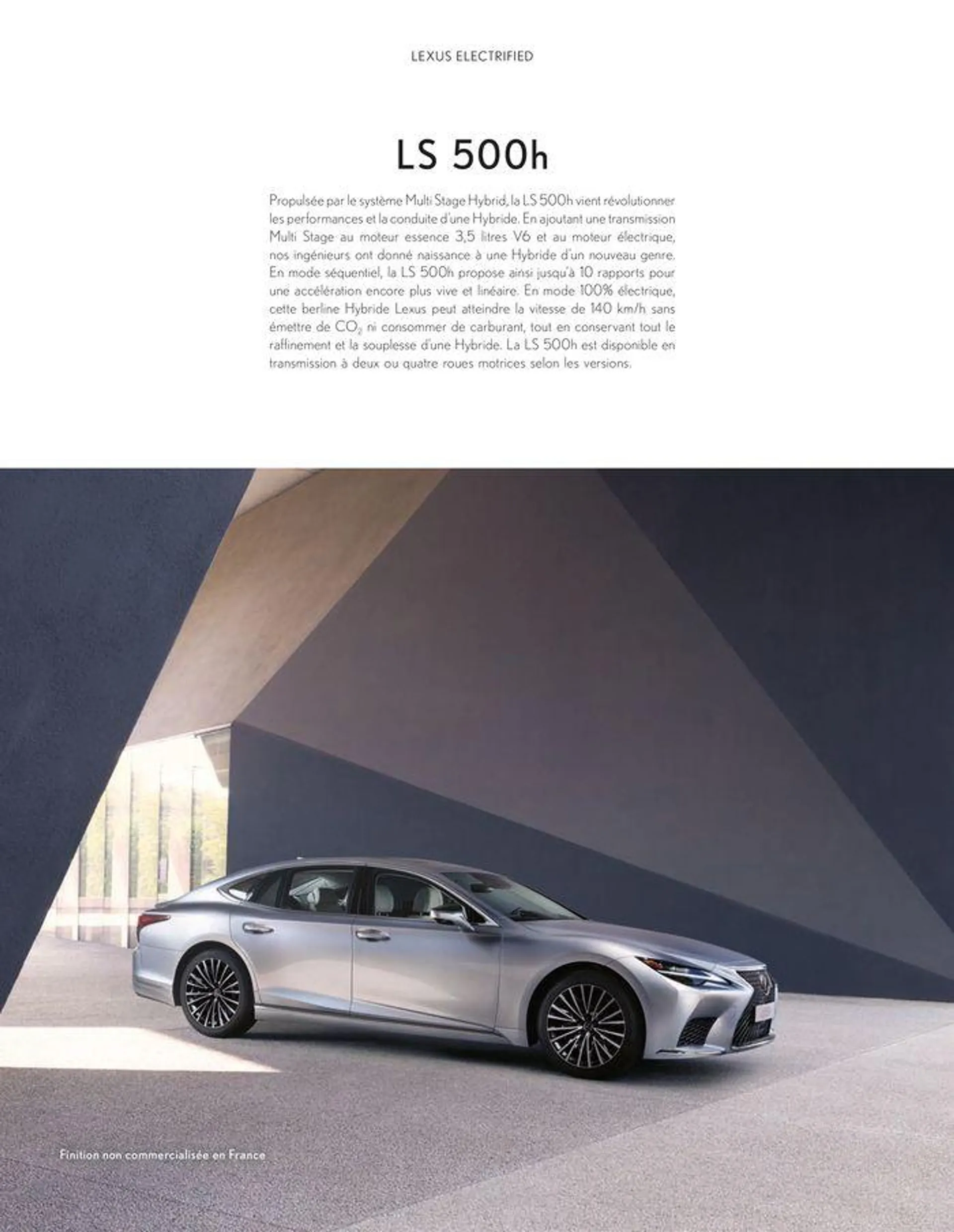 Lexus LS 500h Hybride auto-rechargeable du 24 juin au 28 février 2025 - Catalogue page 20