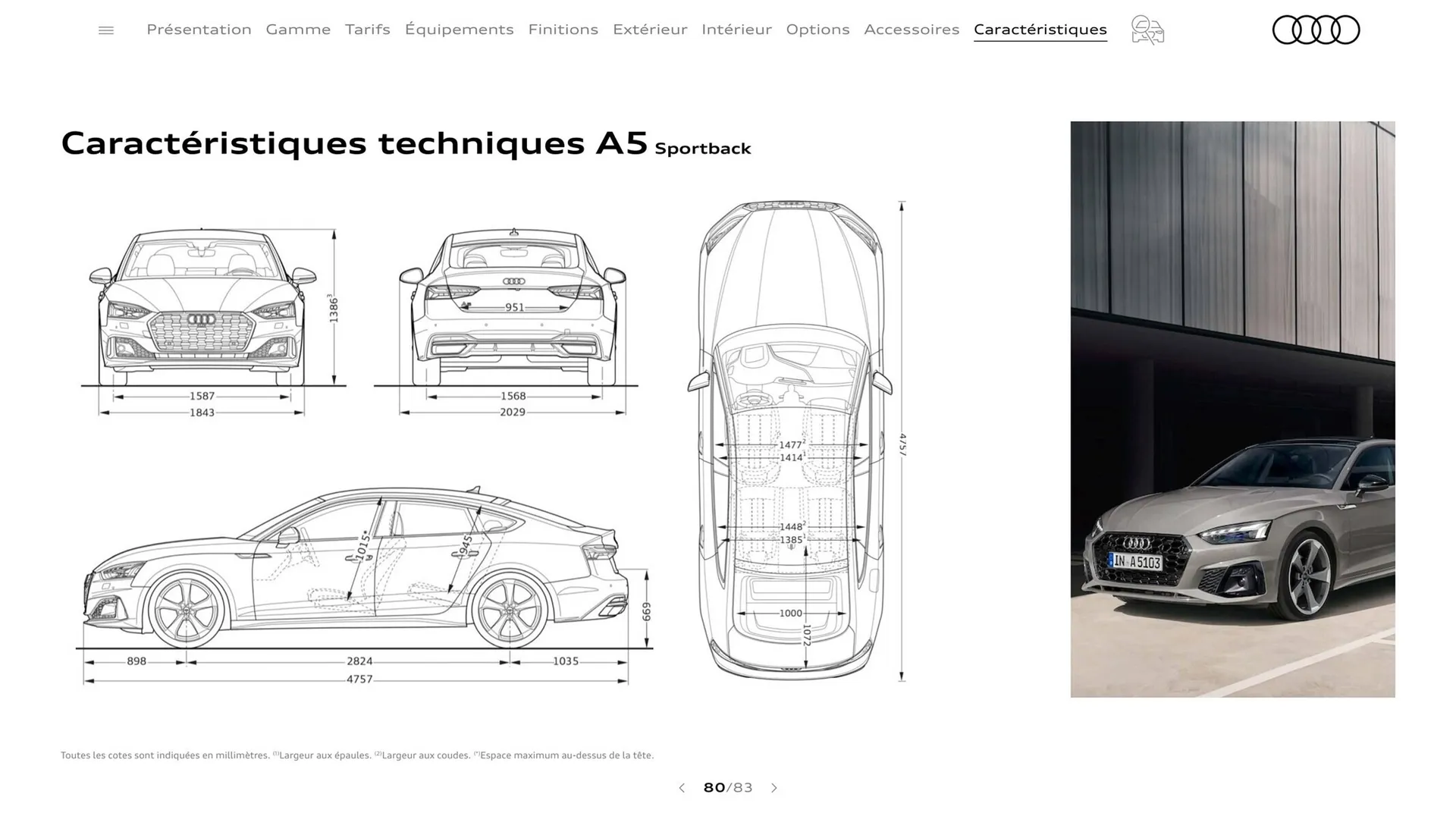 Catalogue Audi du 8 août au 8 août 2024 - Catalogue page 80