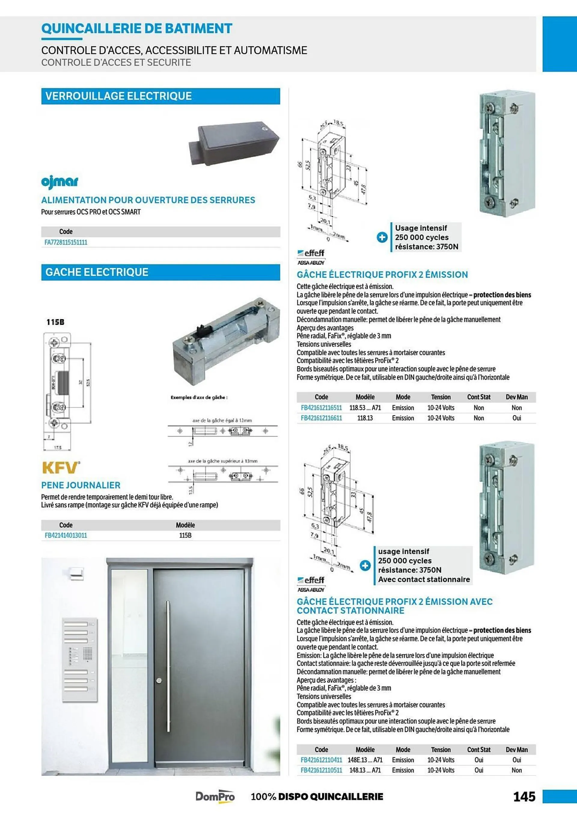 Catalogue DomPro du 8 juillet au 4 janvier 2025 - Catalogue page 145