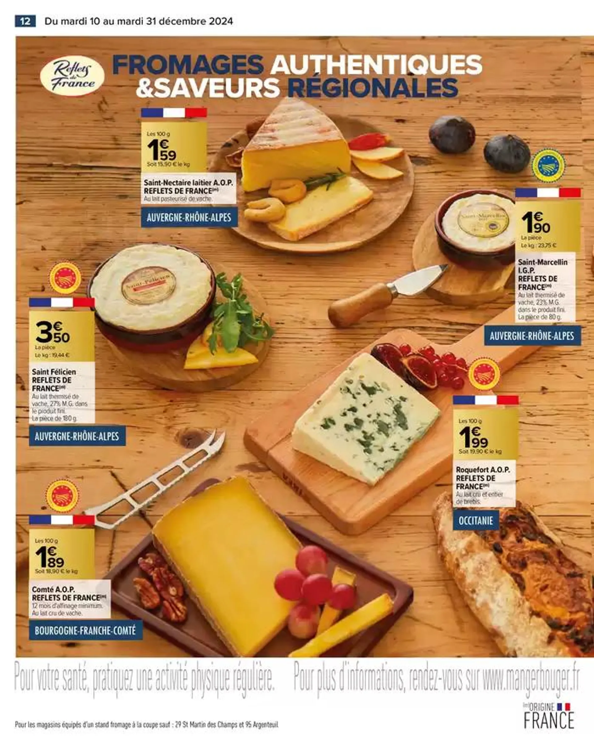 LE MARCHÉ DE NOËL DE NOS RÉGIONS du 10 décembre au 31 décembre 2024 - Catalogue page 14