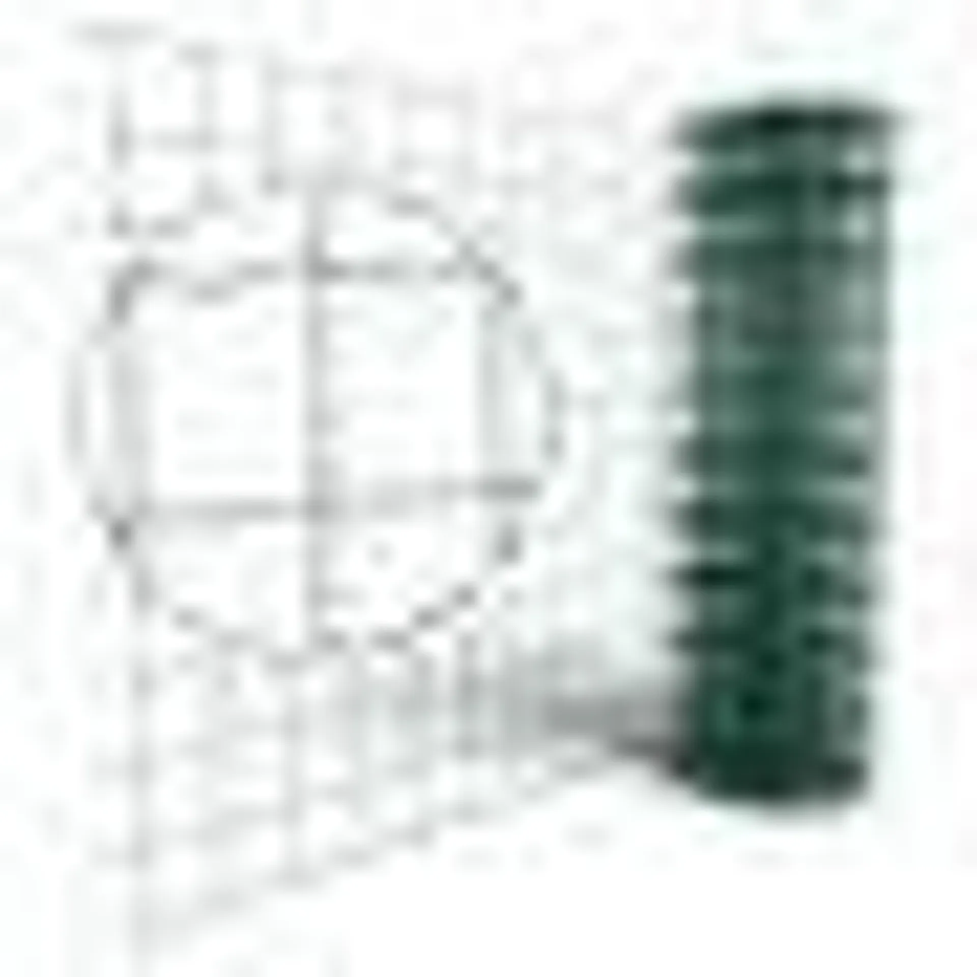 Rouleau Grillage soudé L. 20m x H. 1.8m | Maille de 100 x 100mm | Vert