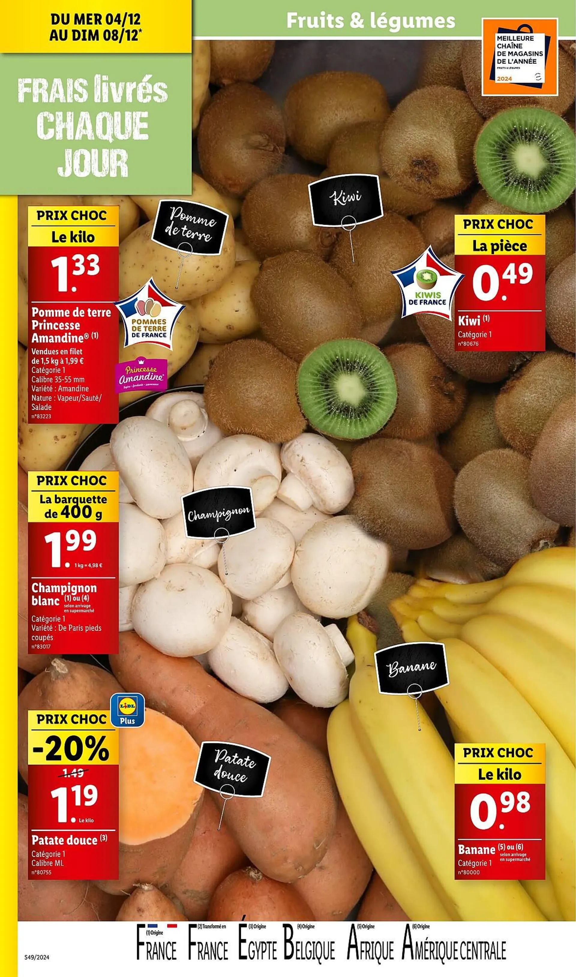 Catalogue Lidl du 4 décembre au 10 décembre 2024 - Catalogue page 4